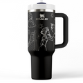 Long Haired Princess Laser Engraved Stanley Tumbler