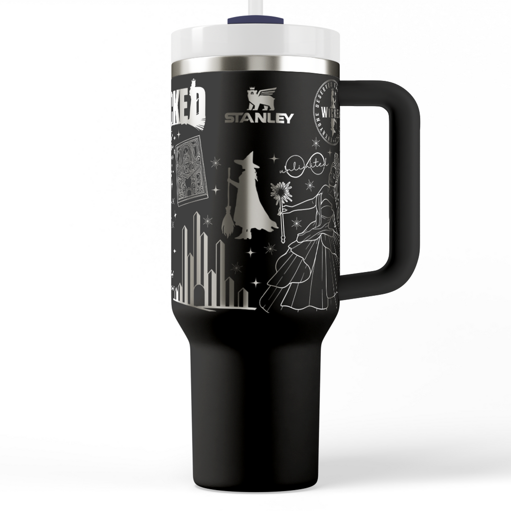 Bad Witch Stanley Engraved Tumbler