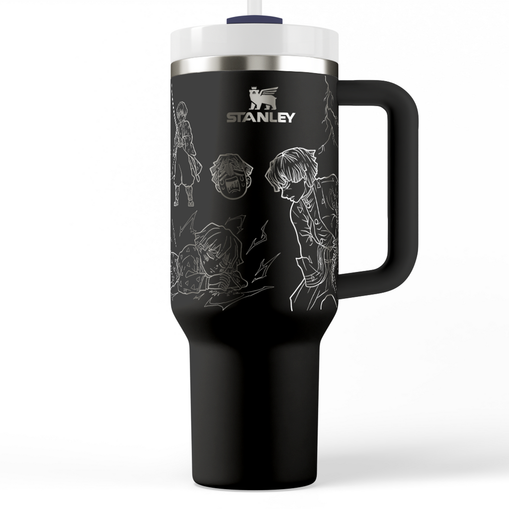 Lightning Slayer Stanley Engraved Tumbler