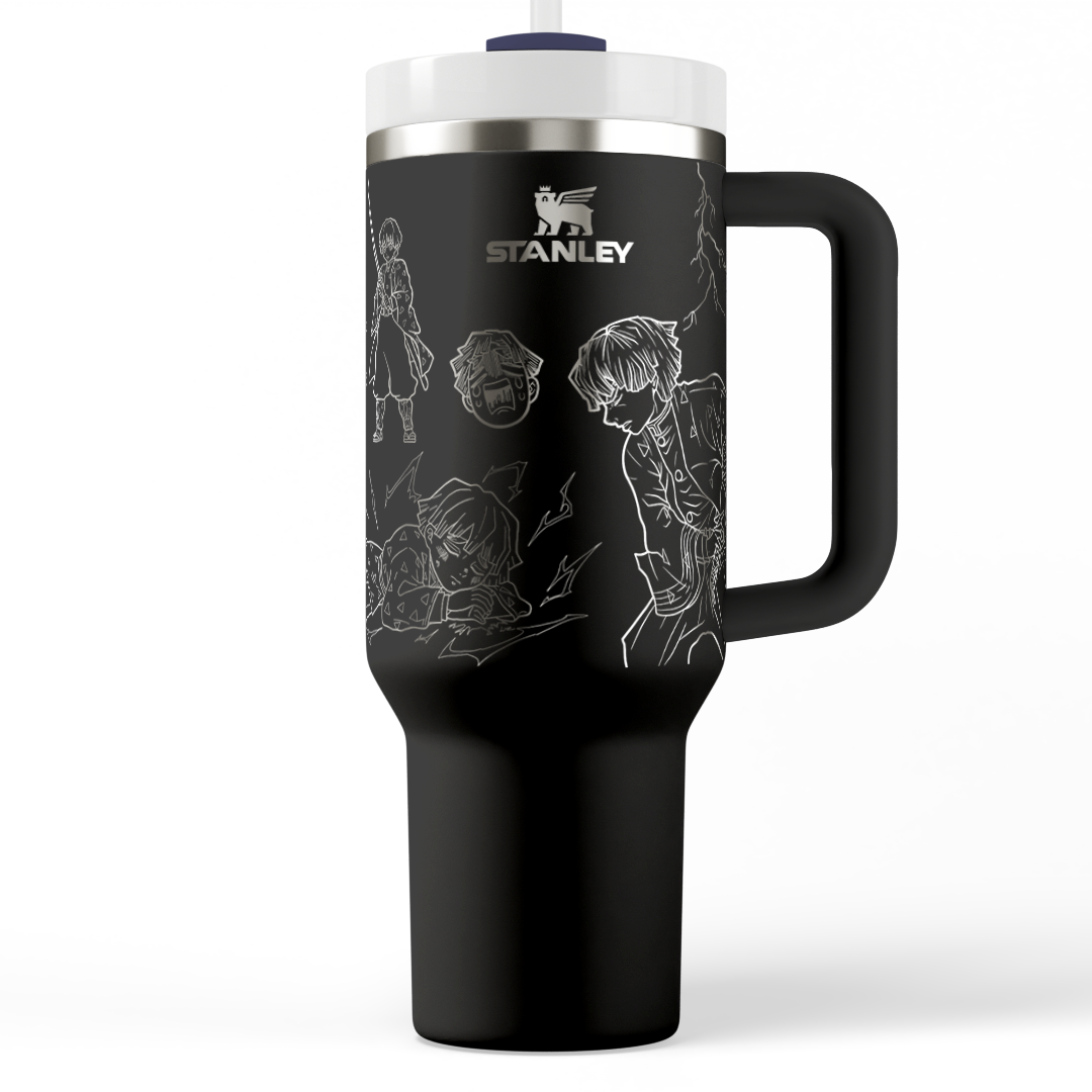 Lightning Slayer Stanley Engraved Tumbler