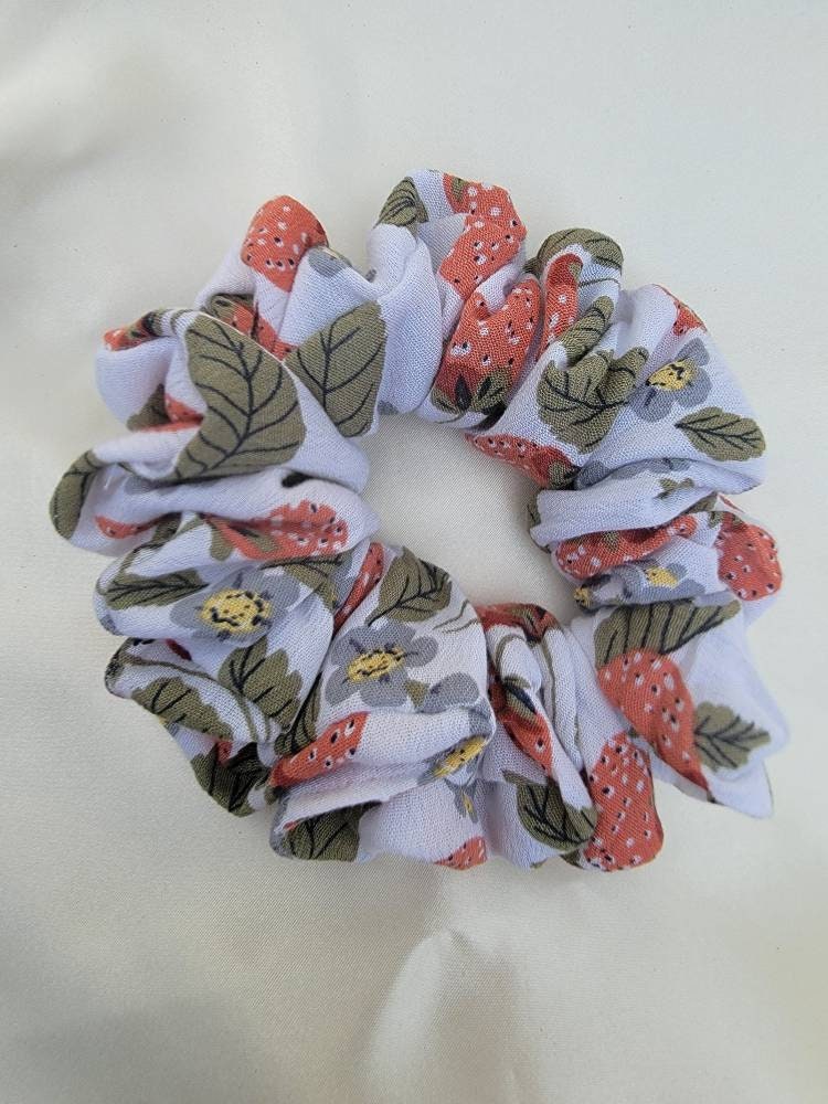 Strawberry Fields Oversized Scrunchie