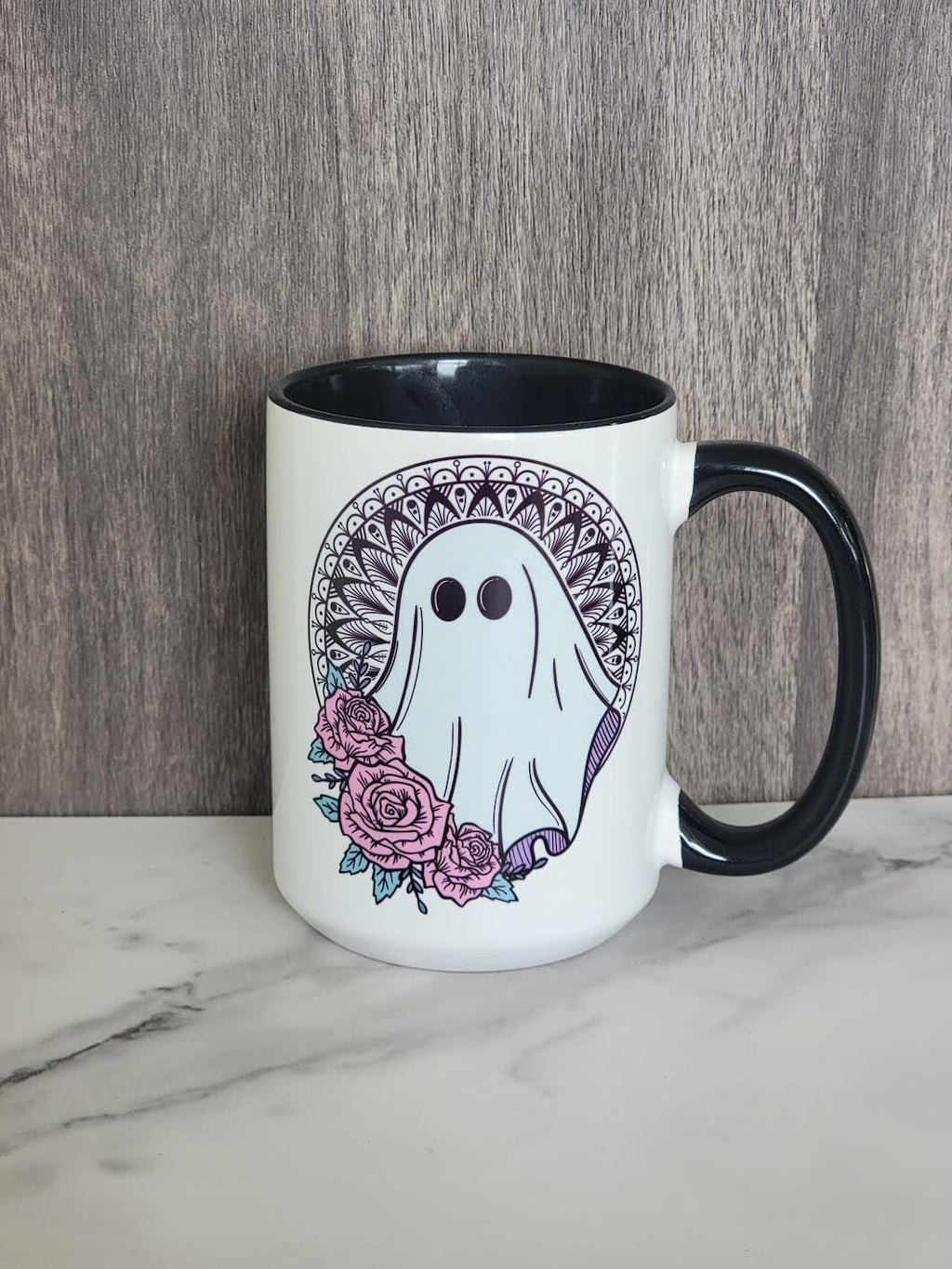 Floral Ghost Mug