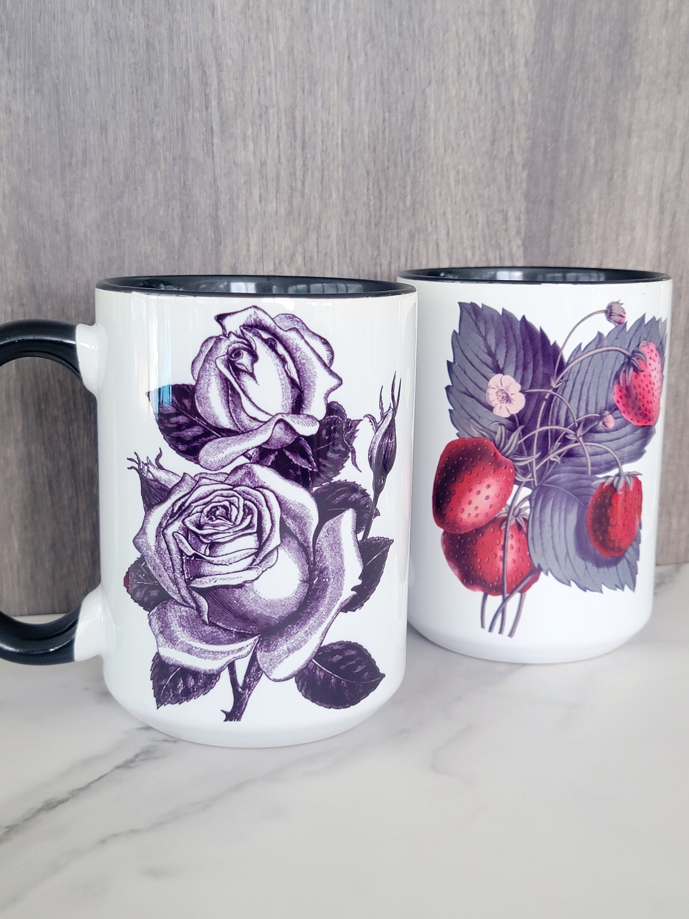 Vintage Rose Mug
