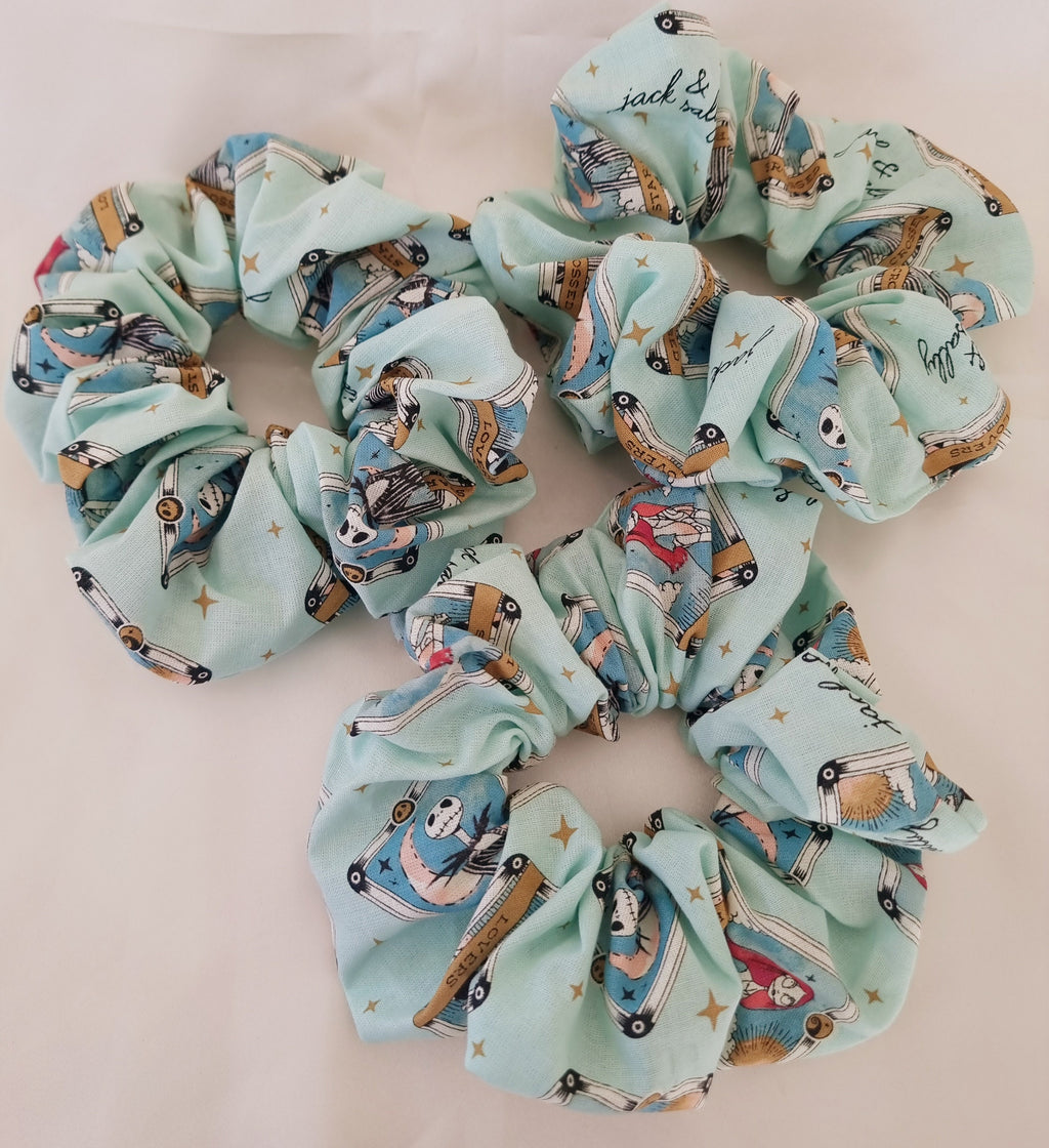 Tarot Pumpkin King & Queen Oversized Scrunchie