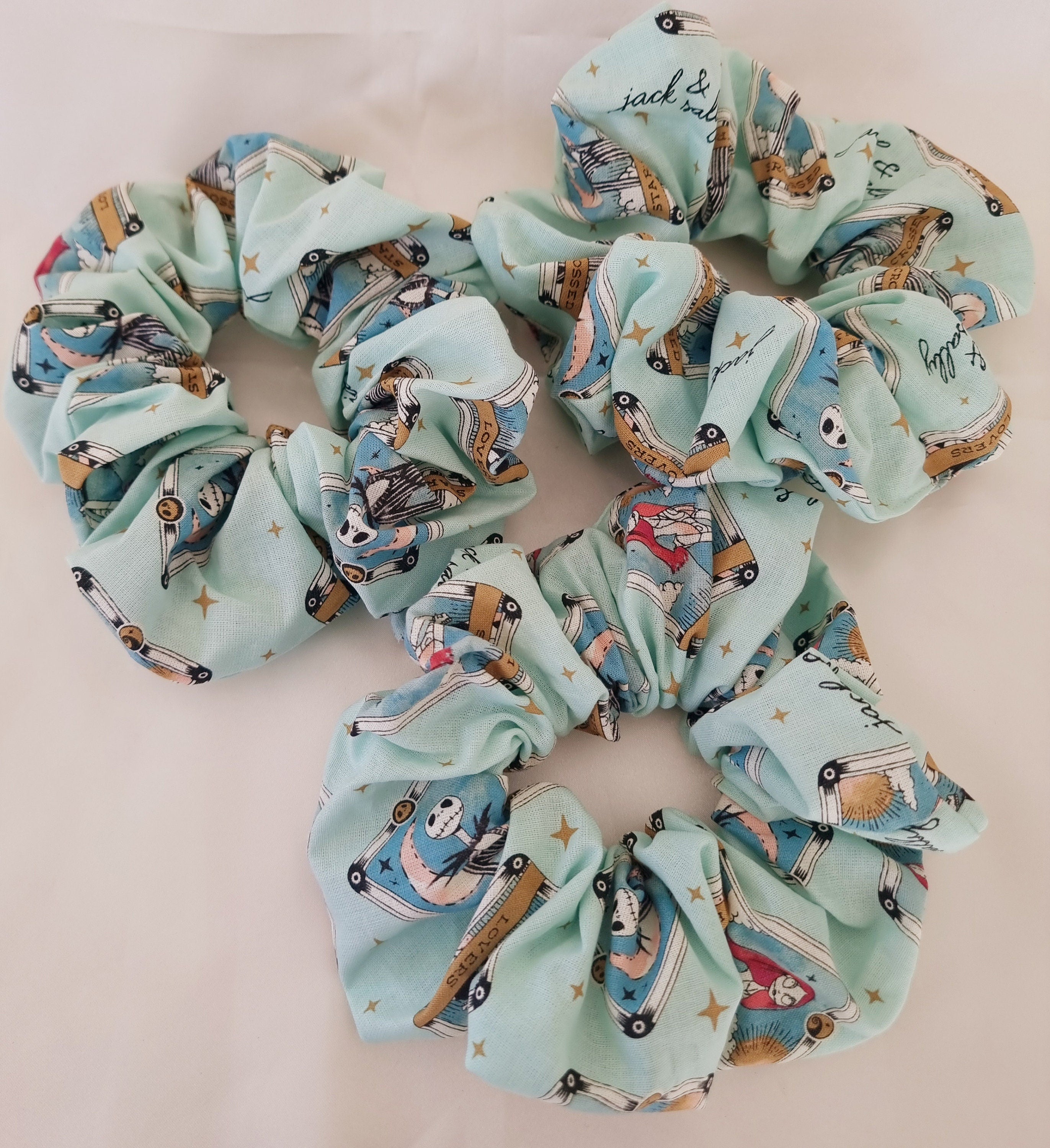 Tarot Pumpkin King & Queen Oversized Scrunchie
