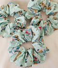 Tarot Pumpkin King & Queen Oversized Scrunchie