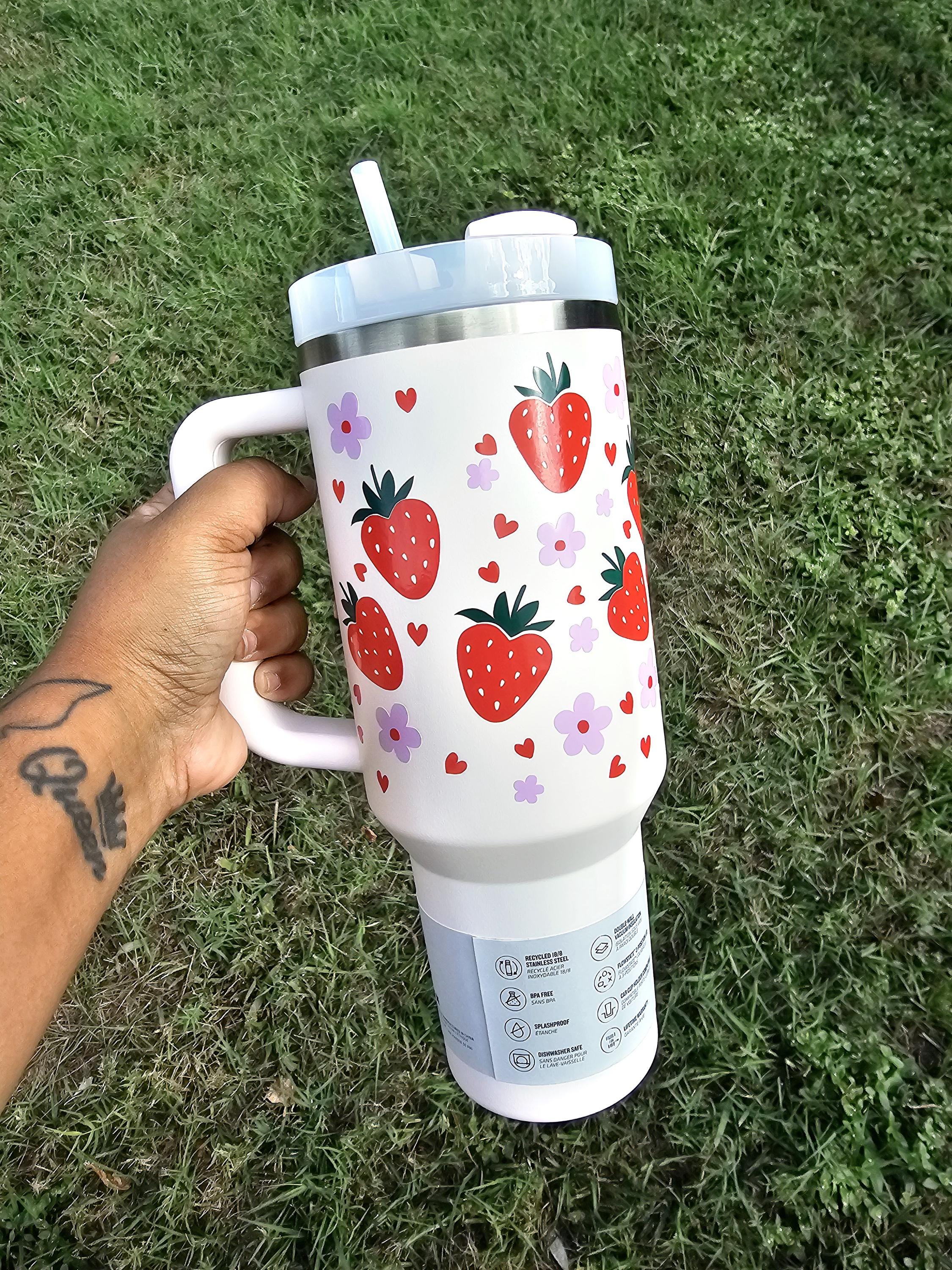 Strawberry Stanley Tumbler