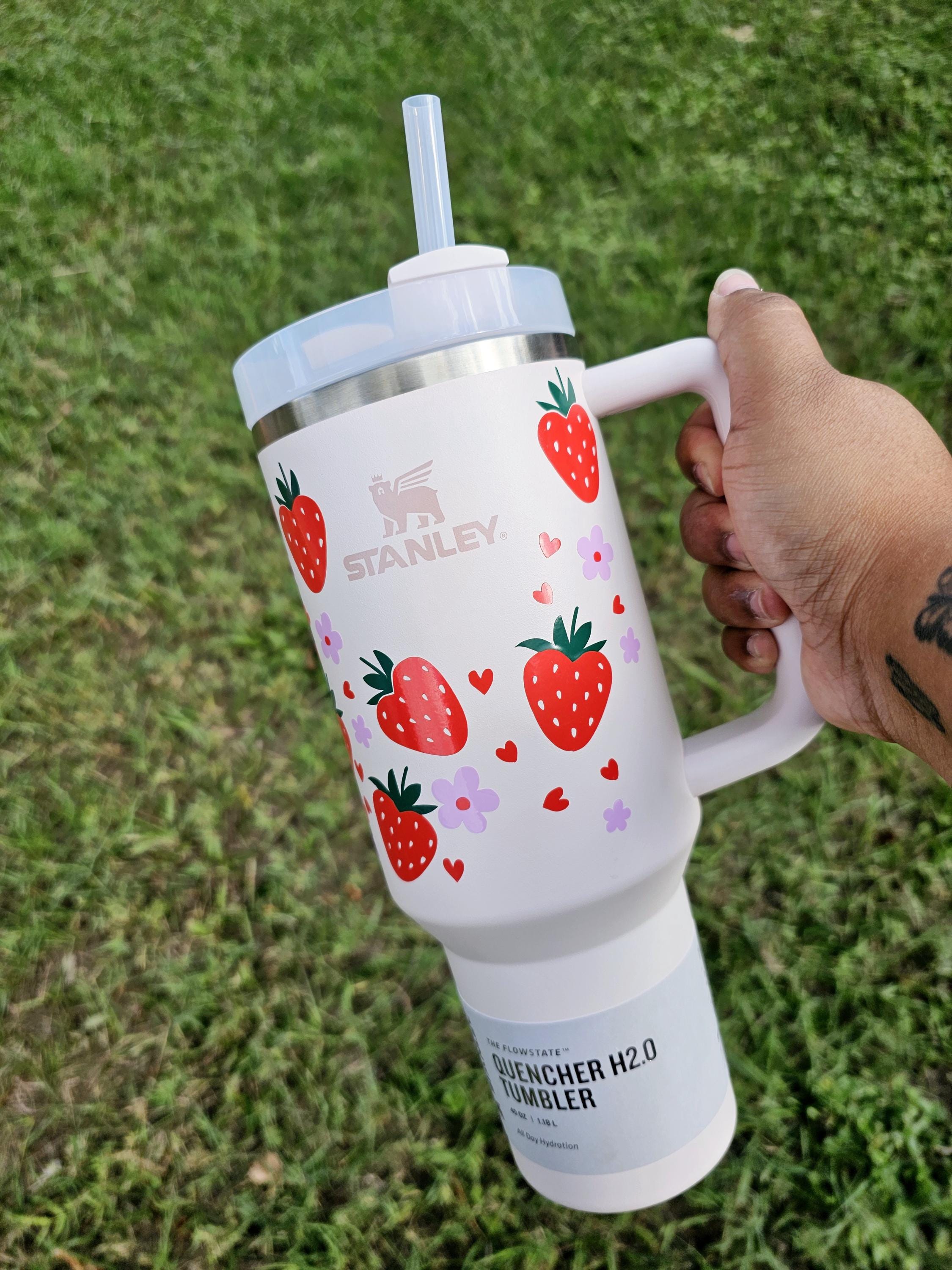 Strawberry Stanley Tumbler