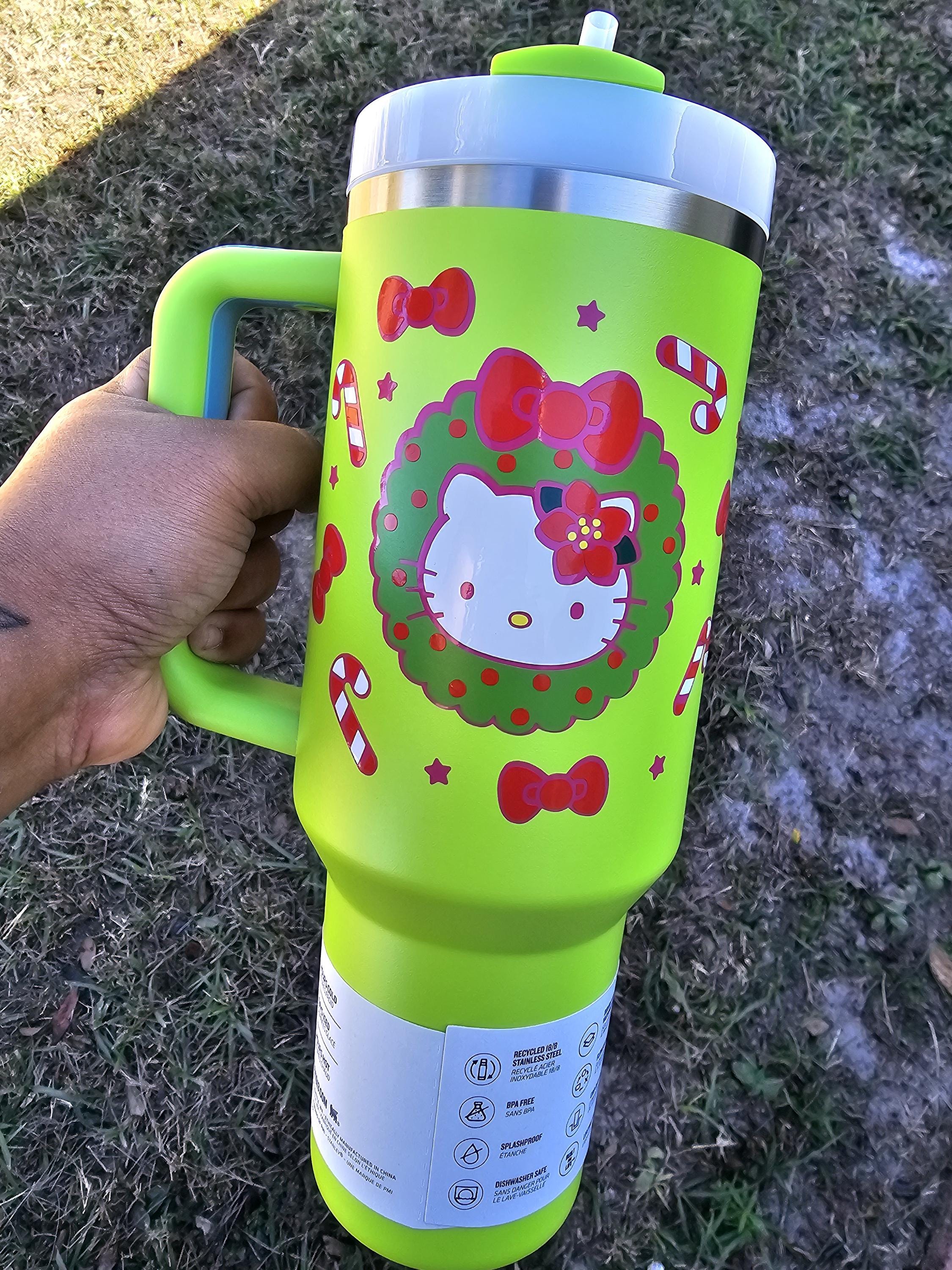 Kitty Christmas Stanley Tumbler