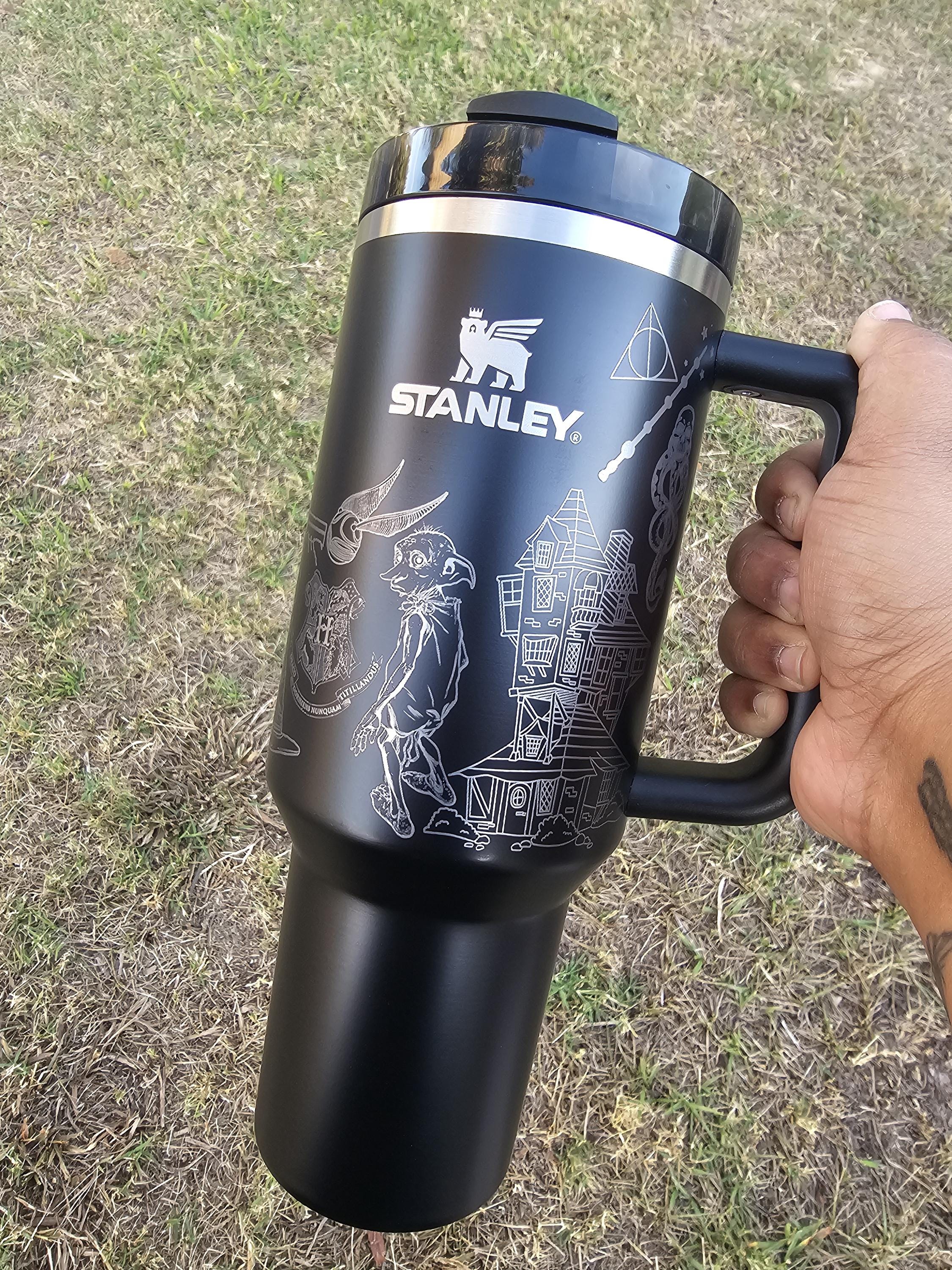 Wizard Laser Engraved Stanley Tumbler