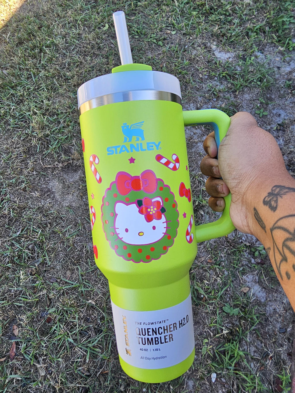 Kitty Christmas Stanley Tumbler