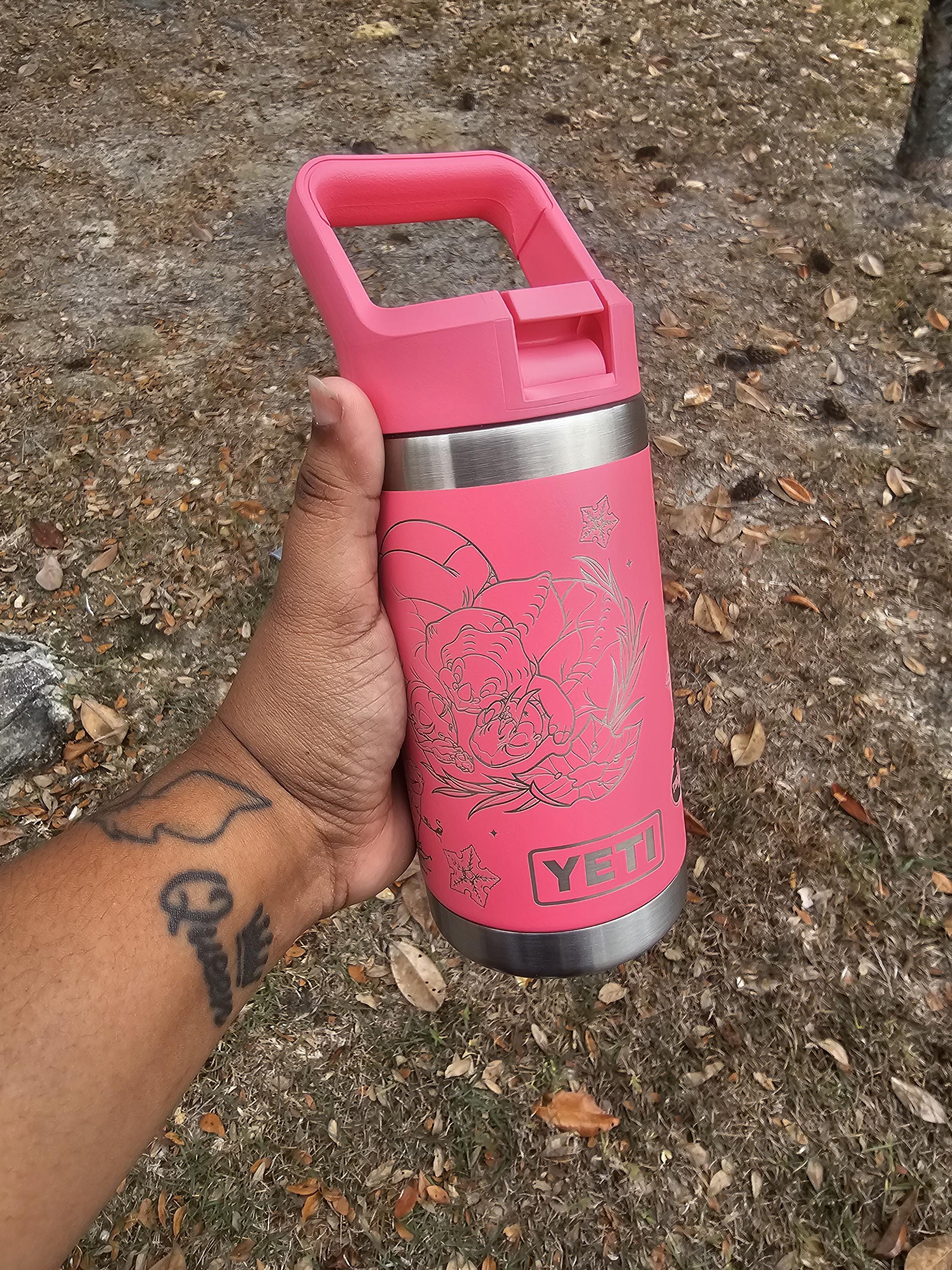 Dinosaur Children Laser Engraved Tumbler