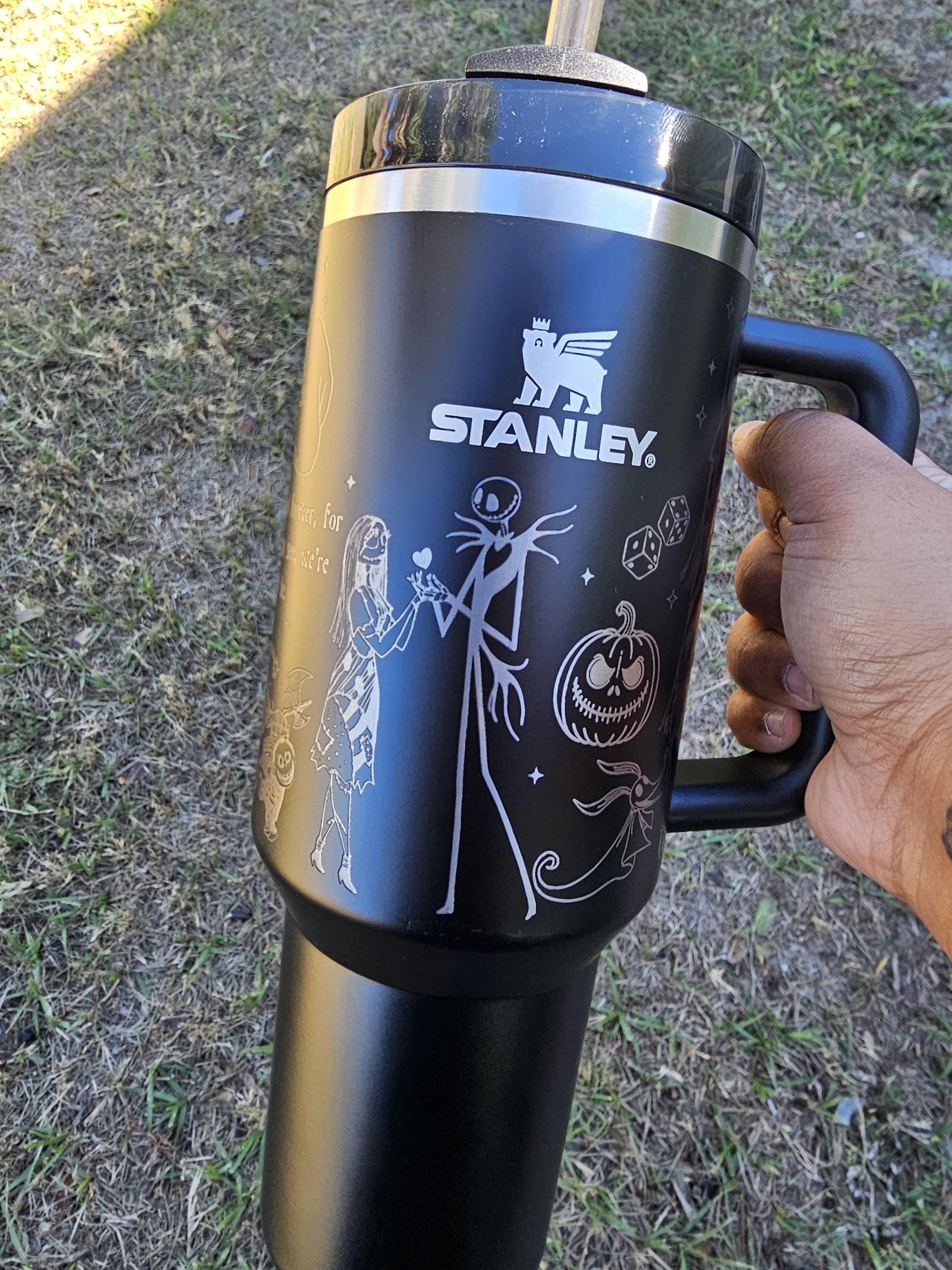Pumpkin King Laser Engraved Stanley