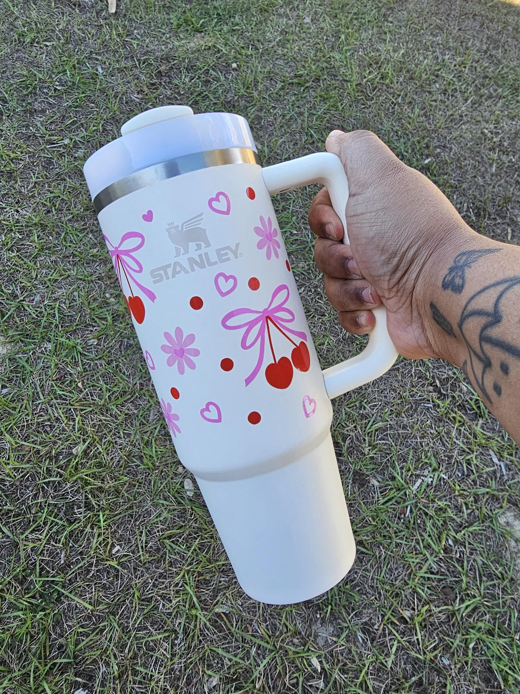 Cherries & Bows Stanley Tumbler