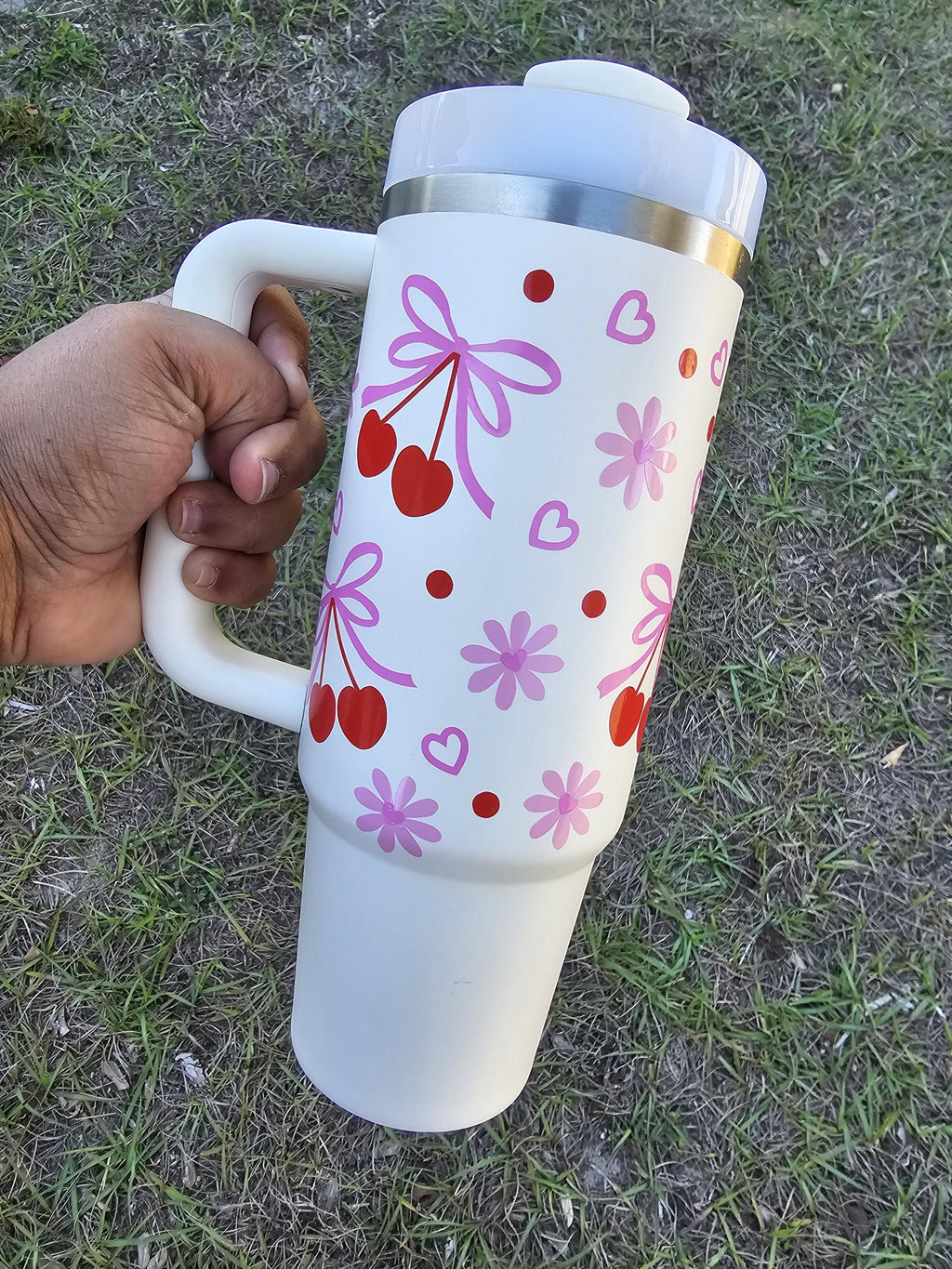 Cherries & Bows Stanley Tumbler