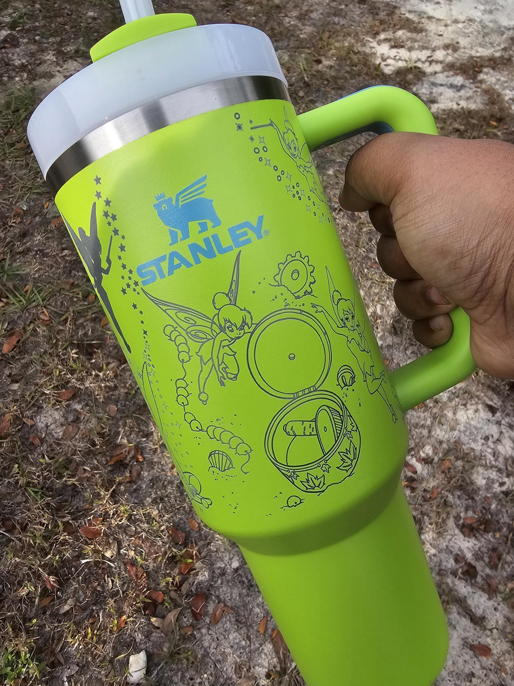 Fairy Laser Engraved Stanley Tumbler