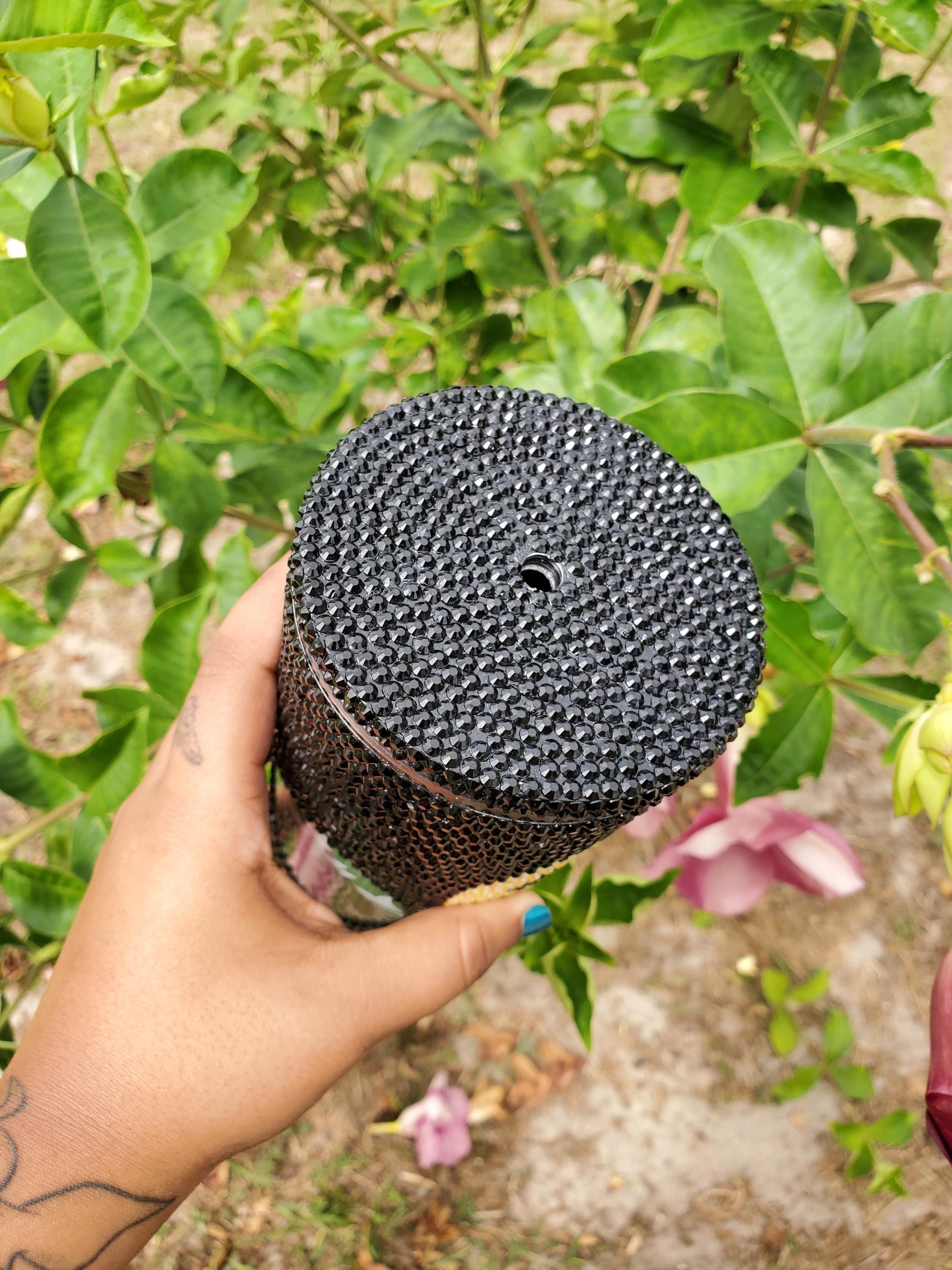 Pumpkin King Rhinestone Tumbler