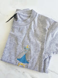 Mermaid Dress Embroidered T-Shirt