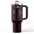 An Asleep Beauty Princess Stanley Engraved Tumbler
