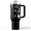 Roses Stanley Engraved Tumbler