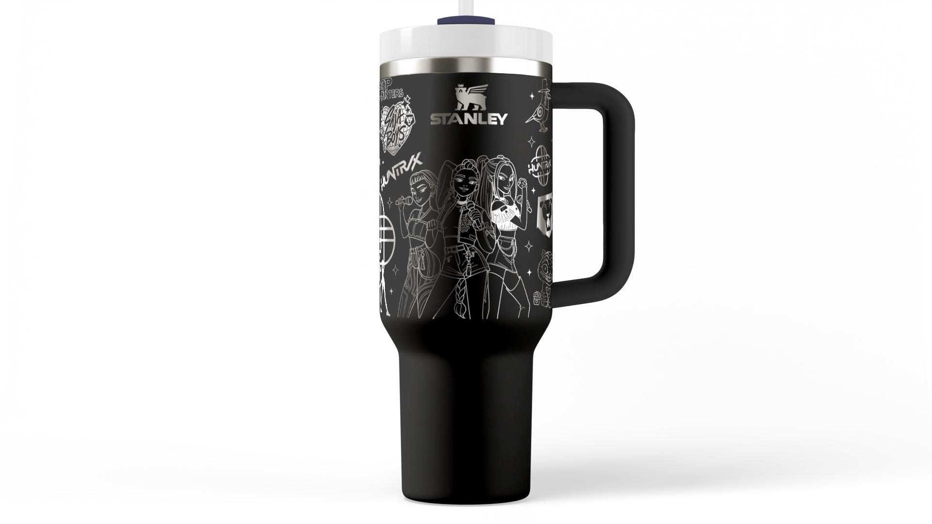 Kpop Hunter Laser Engraved Stanley Tumbler