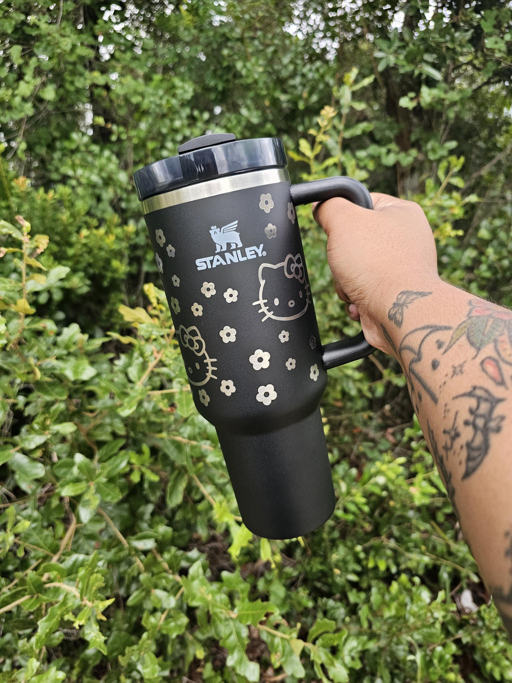 Kitty Stanley Laser Engraved Tumbler