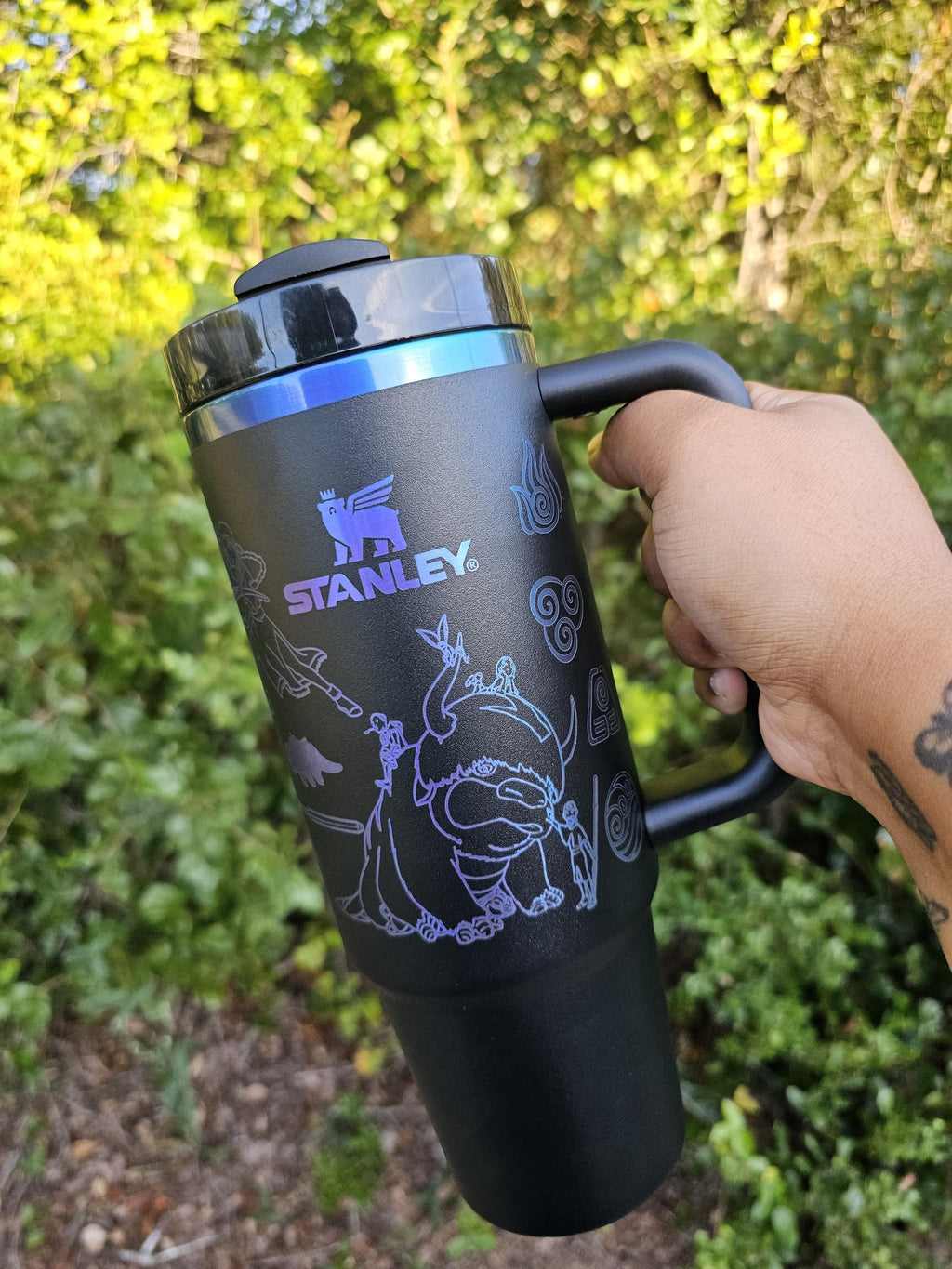 Avatar Laser Engraved Stanley Tumbler