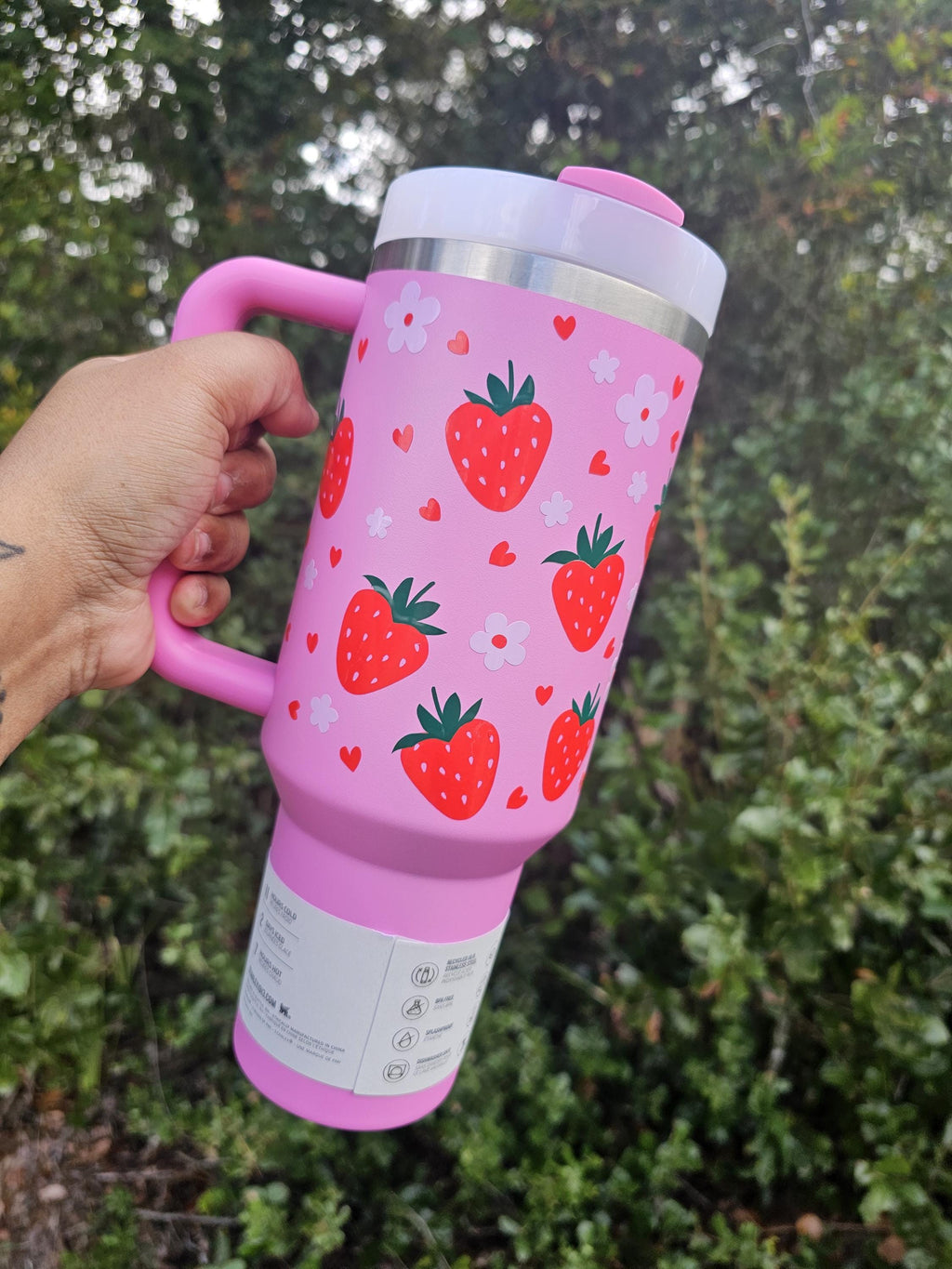 Strawberry Stanley Tumbler
