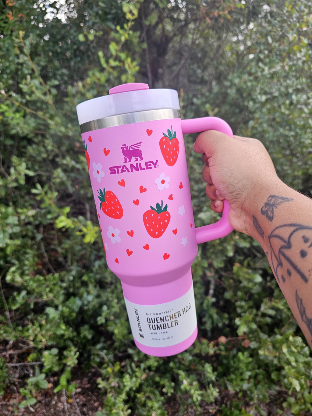 Strawberry Stanley Tumbler