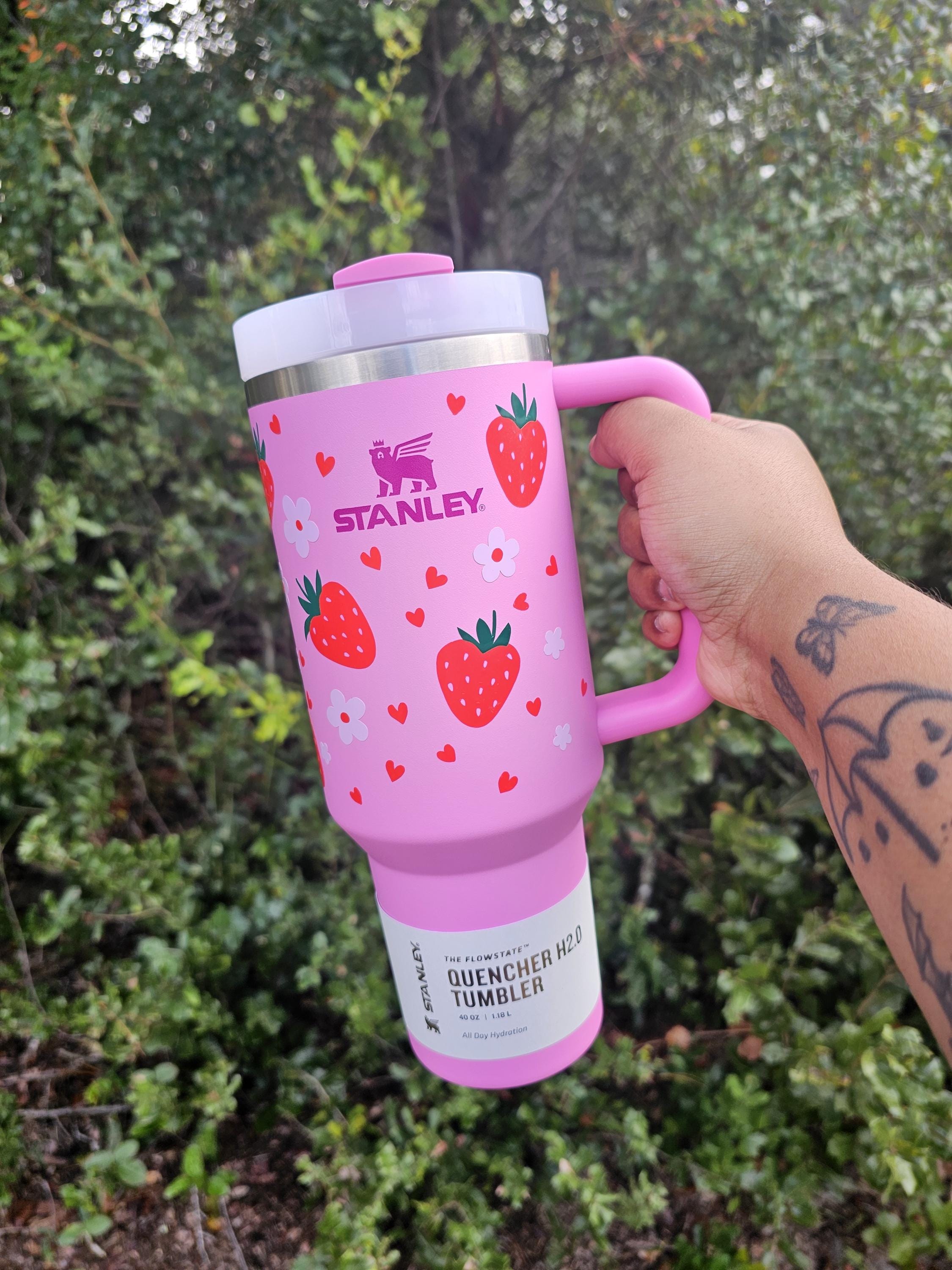 Strawberry Stanley Tumbler