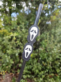 Ghost Stanley Tumbler Straw Topper
