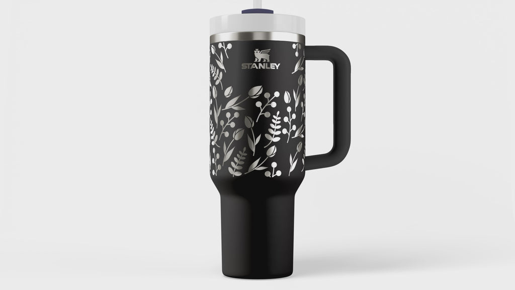 Tulips Stanley Engraved Tumbler