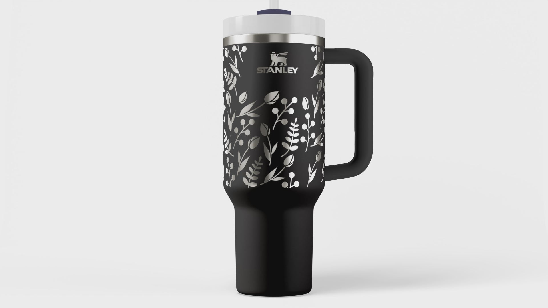 Tulips Stanley Engraved Tumbler