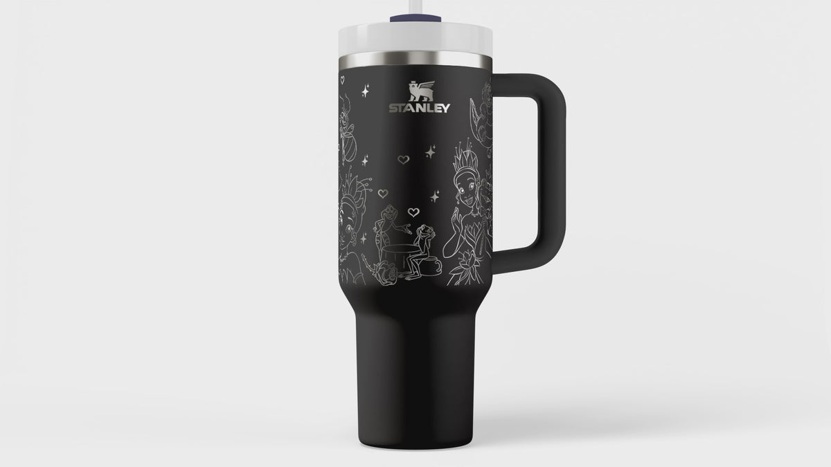 Tiana Laser Engraved Stanley Tumbler