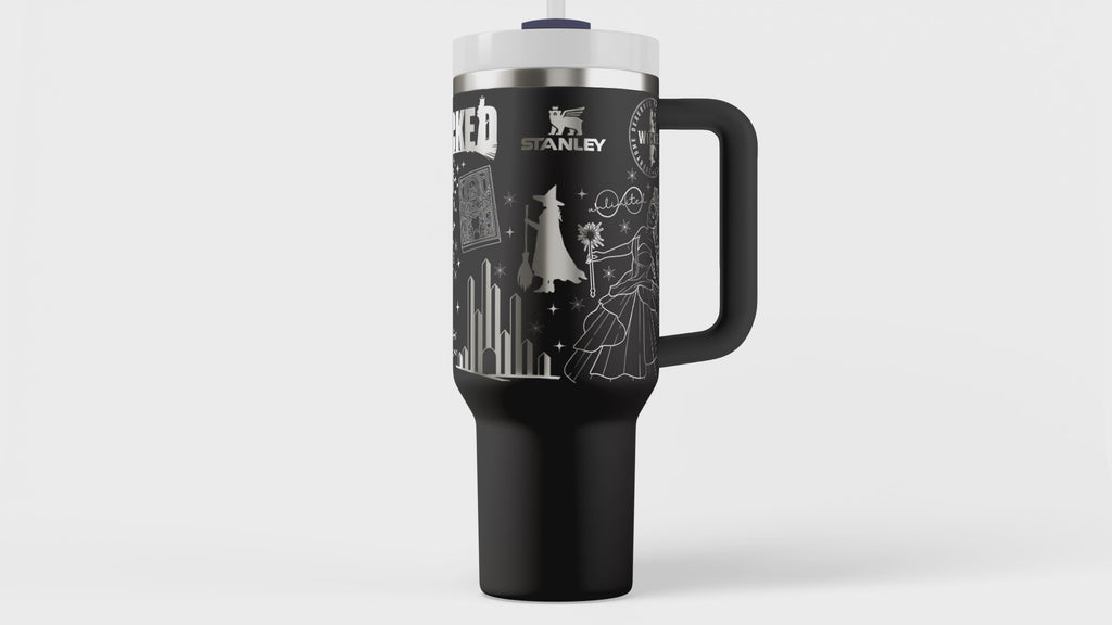 Bad Witch Stanley Engraved Tumbler