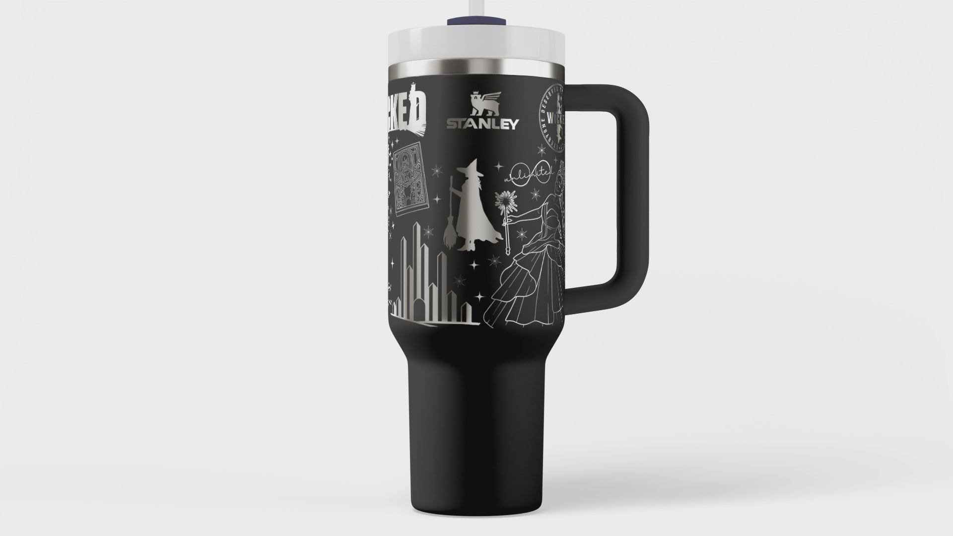 Bad Witch Stanley Engraved Tumbler