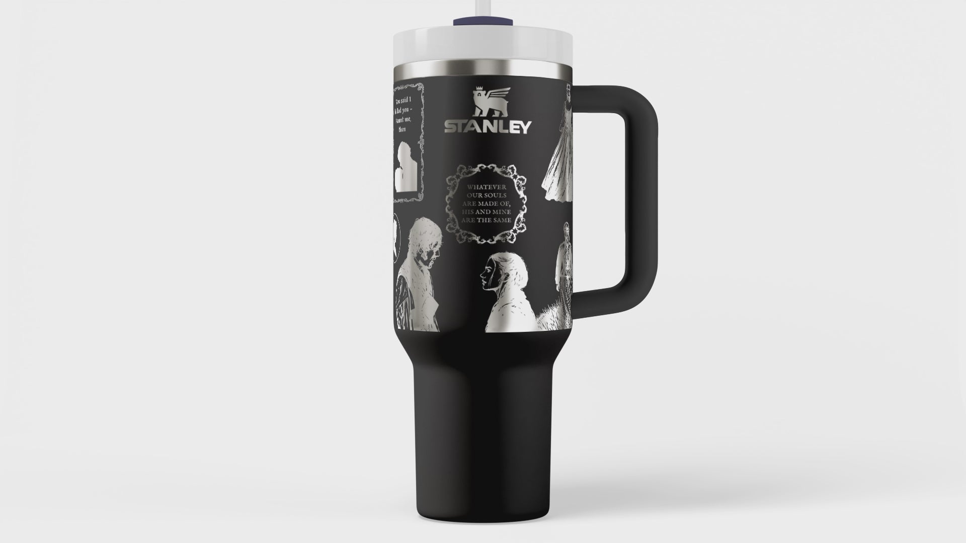 Gothic Romance Stanley Engraved Tumbler