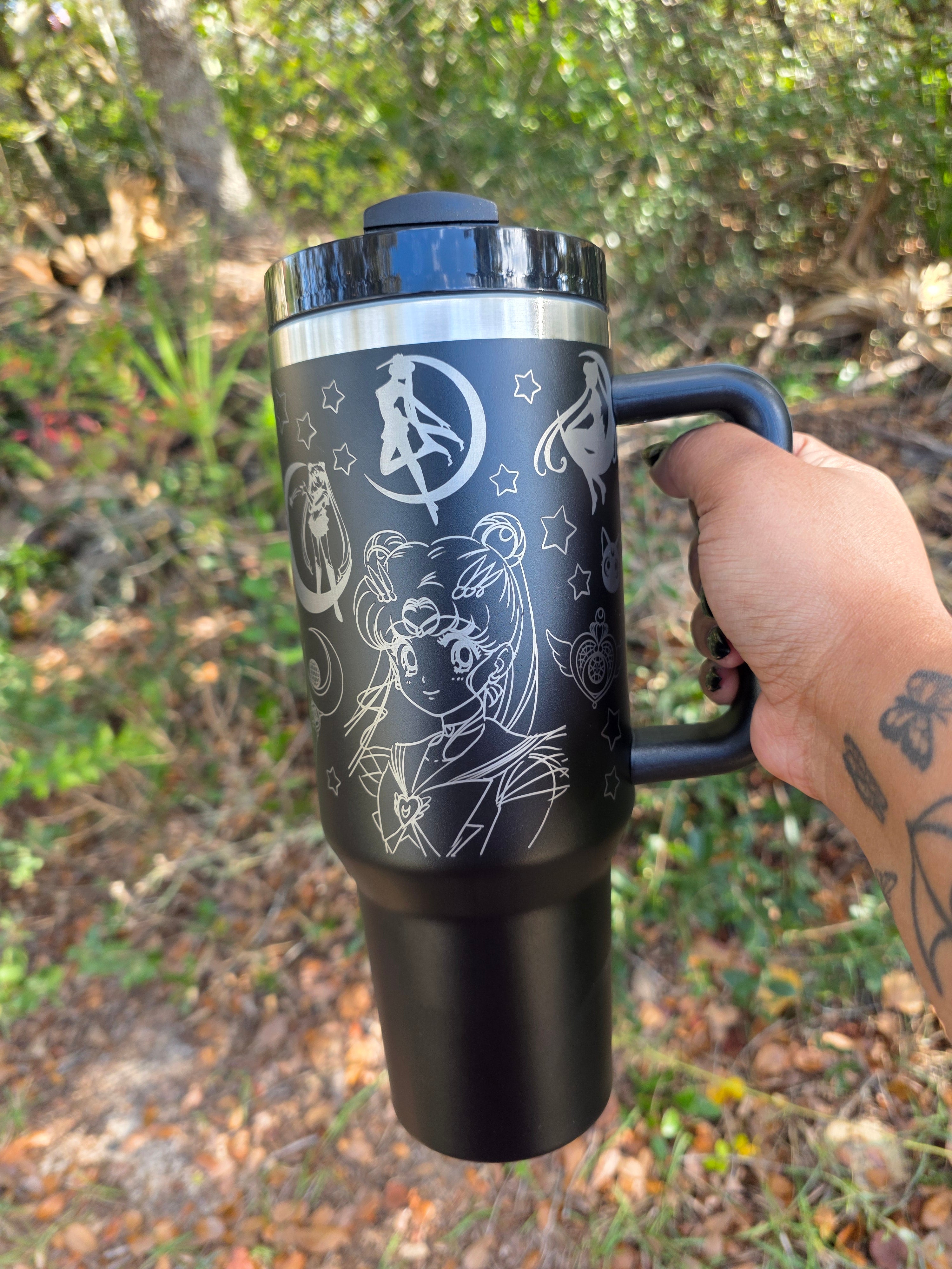 Sailor Girl Stanley Engraved Tumbler