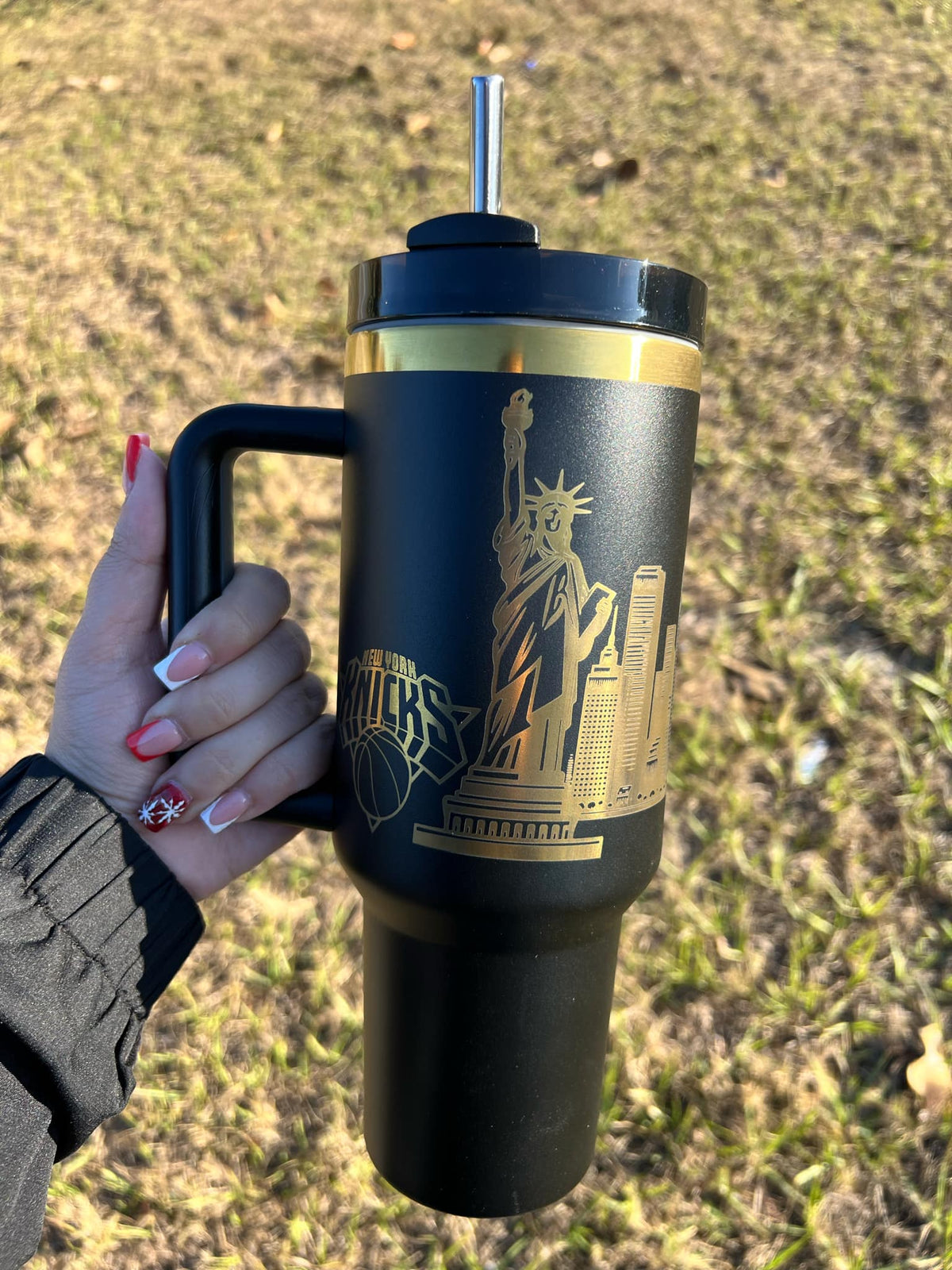NY Laser Engraved Stanley Tumbler