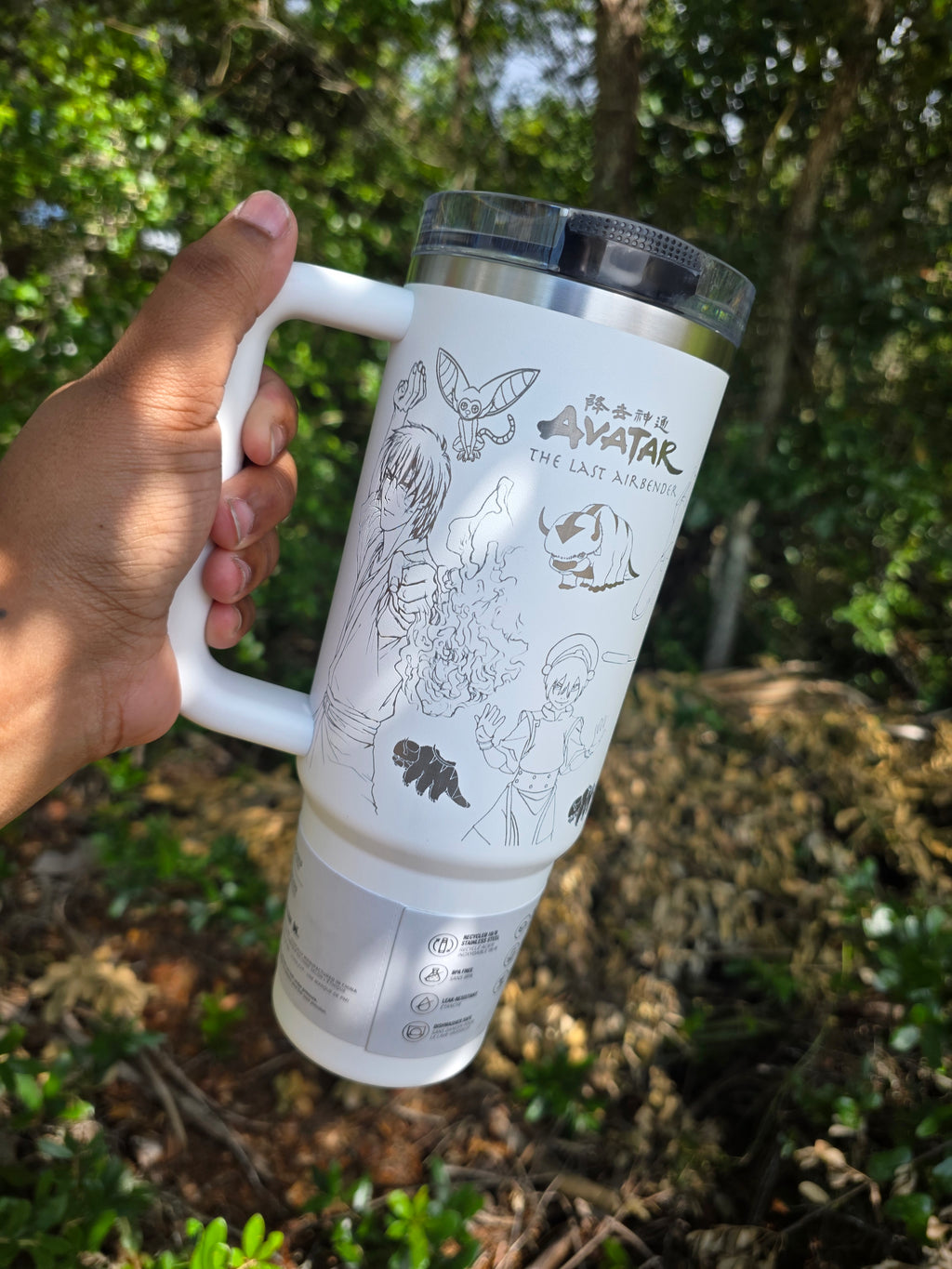 Avatar Laser Engraved Stanley Tumbler