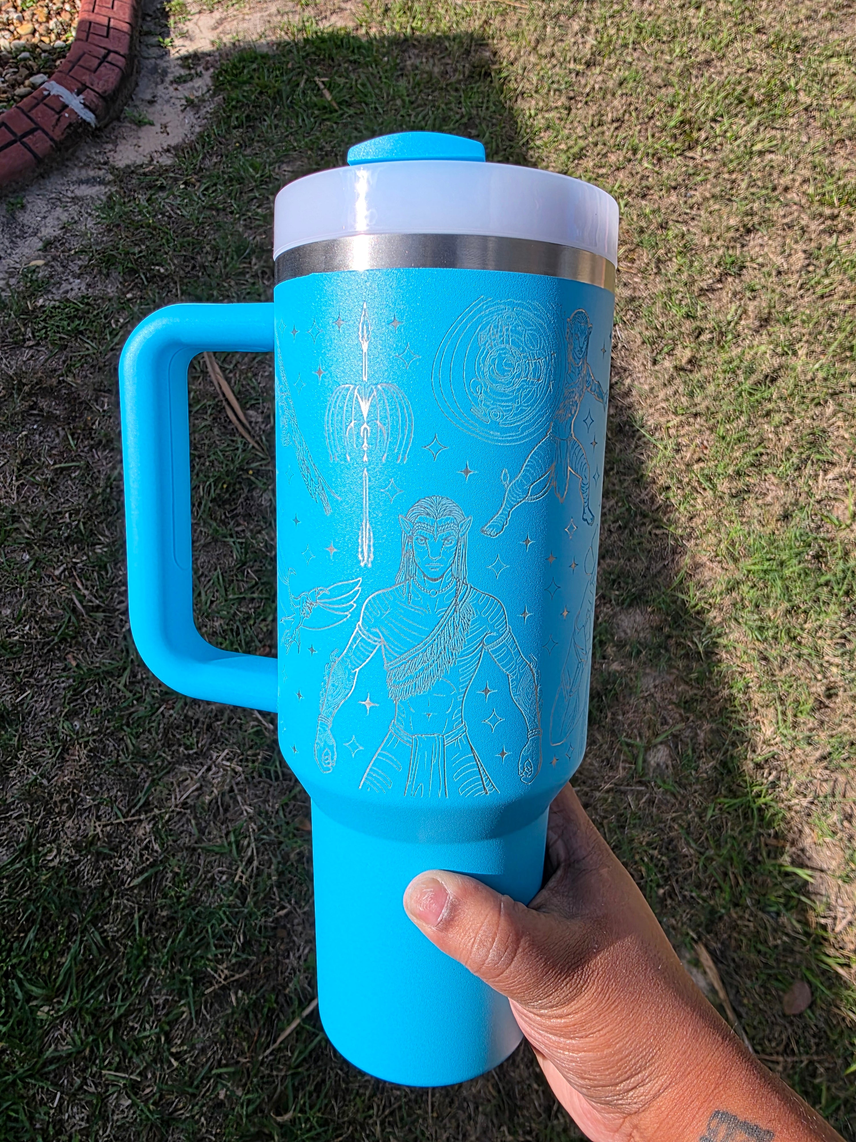 Avatar Universe Laser Engraved Stanley Tumbler