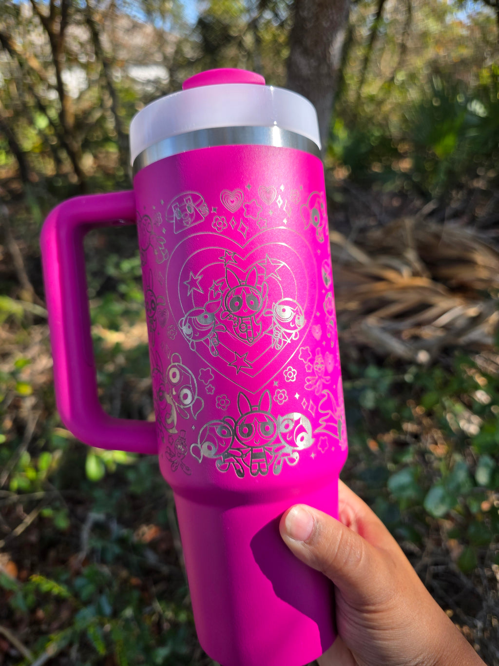 Power Girls Stanley Engraved Tumbler