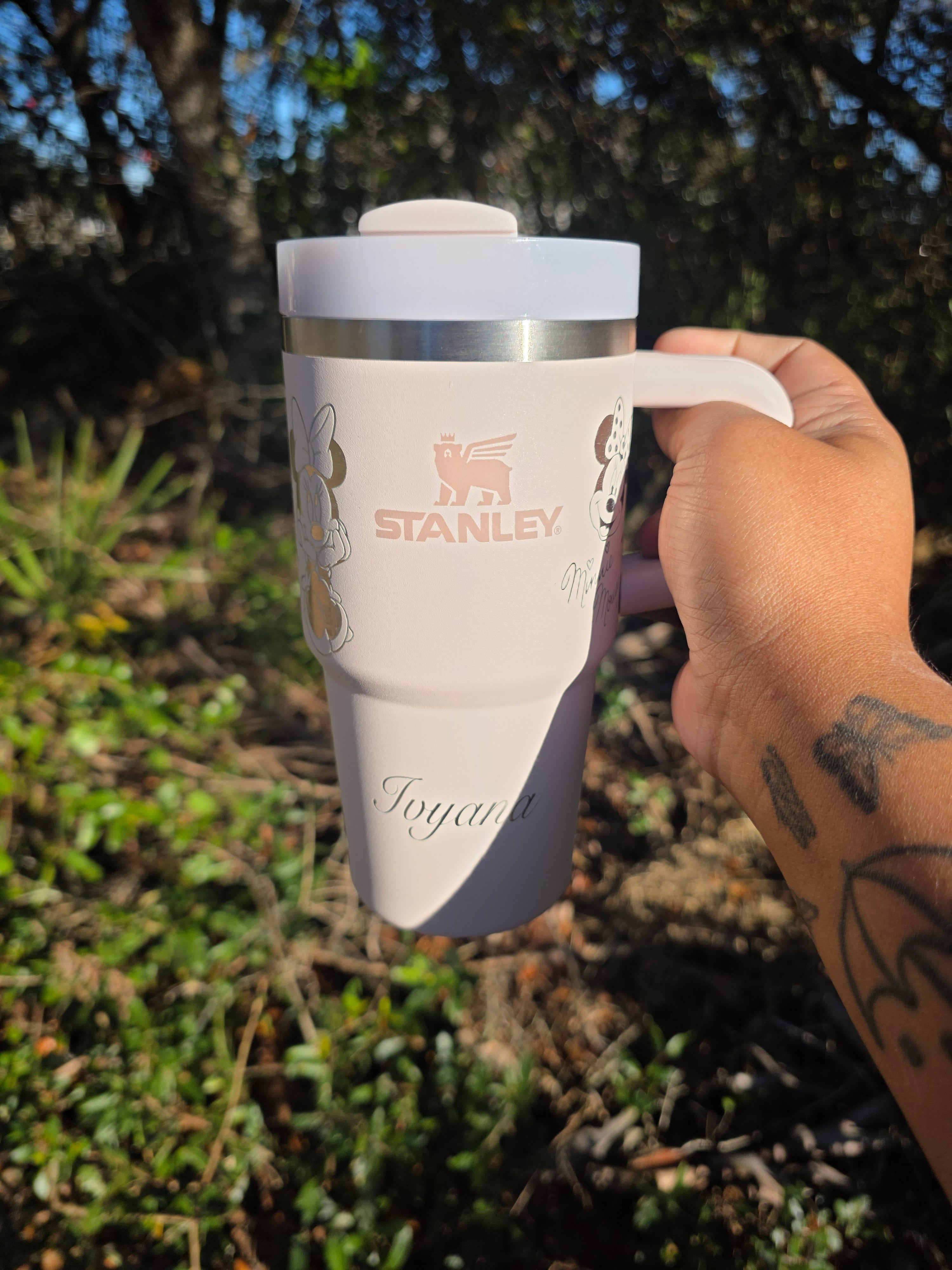 Girl Mouse Children Laser Engraved Stanley Tumbler