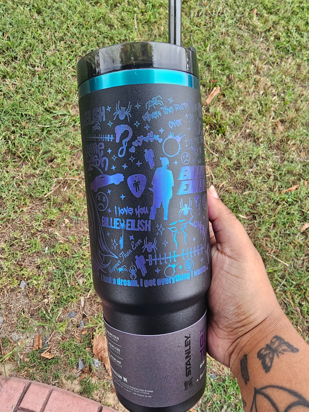 Billie Stanley Engraved Tumbler