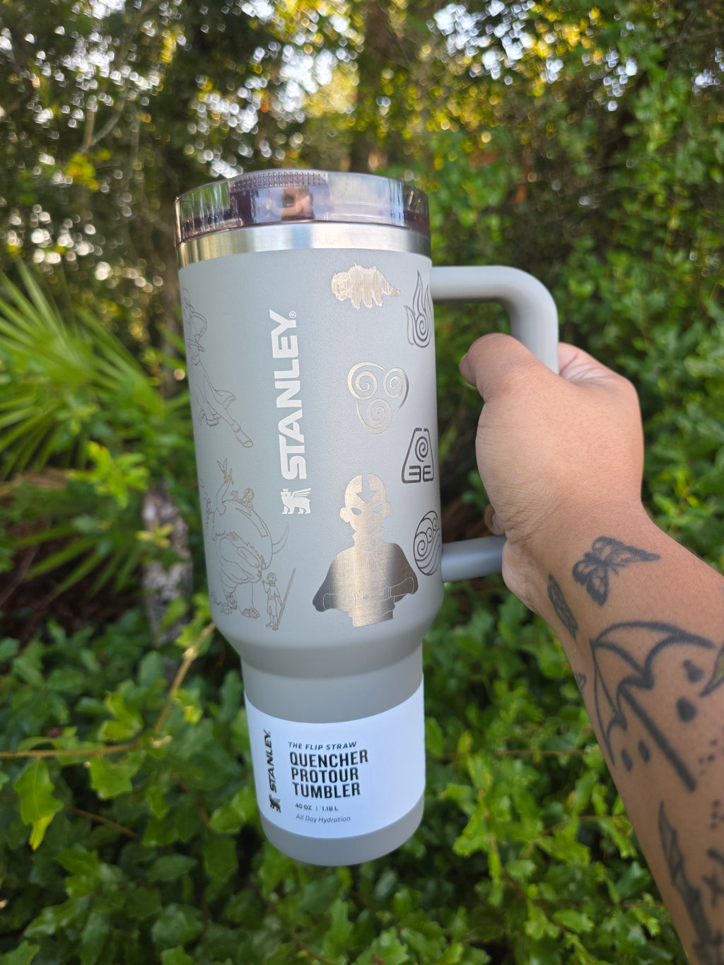 Avatar Laser Engraved Stanley Tumbler