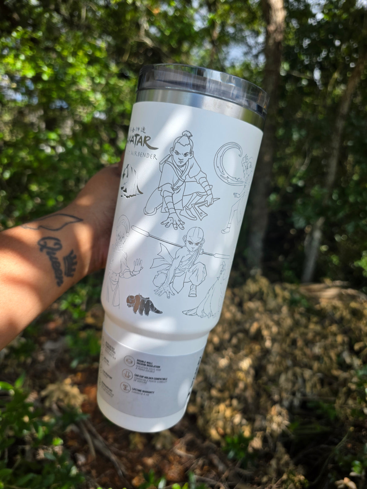 Avatar Laser Engraved Stanley Tumbler