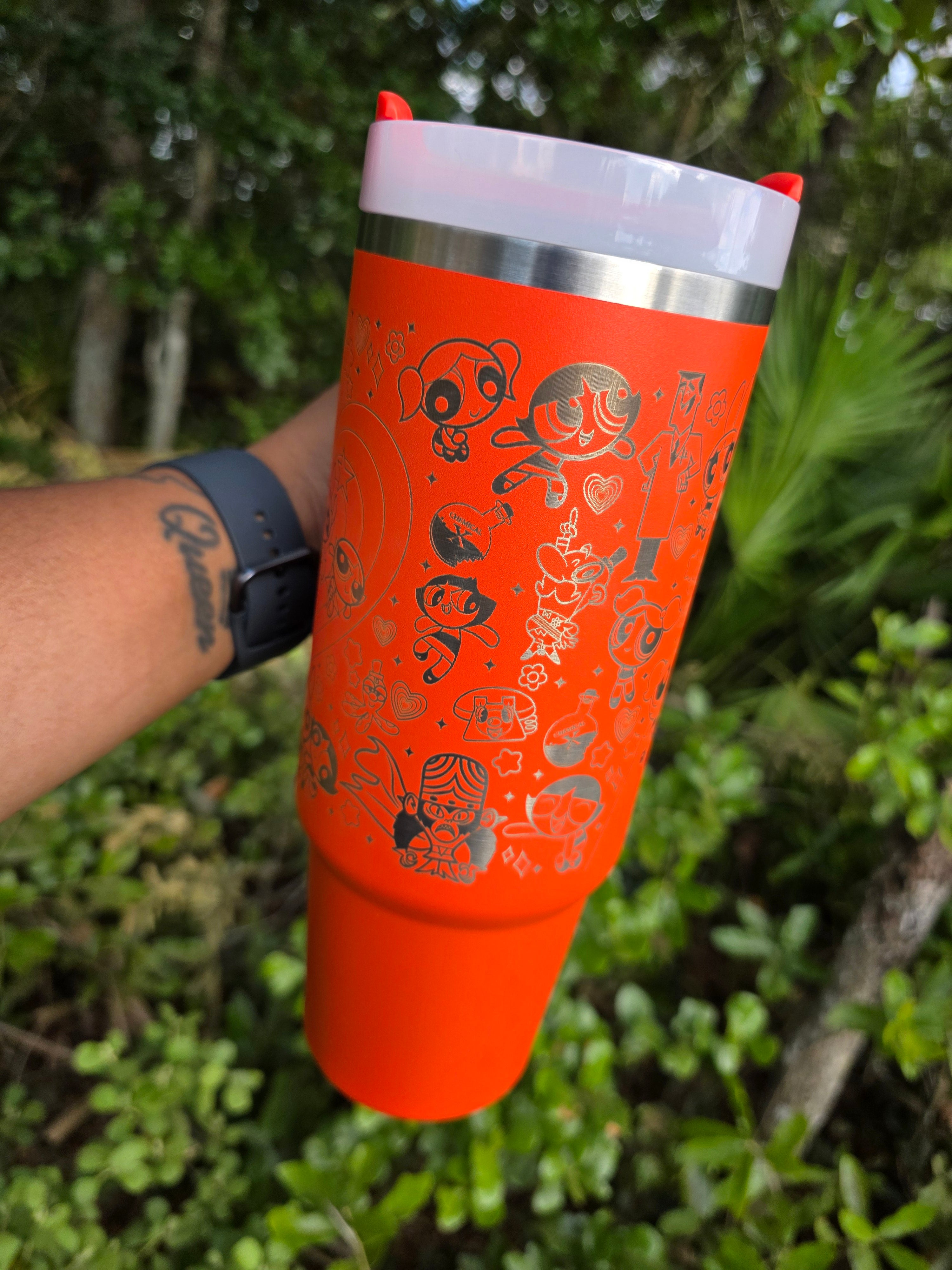 Power Girls Stanley Engraved Tumbler