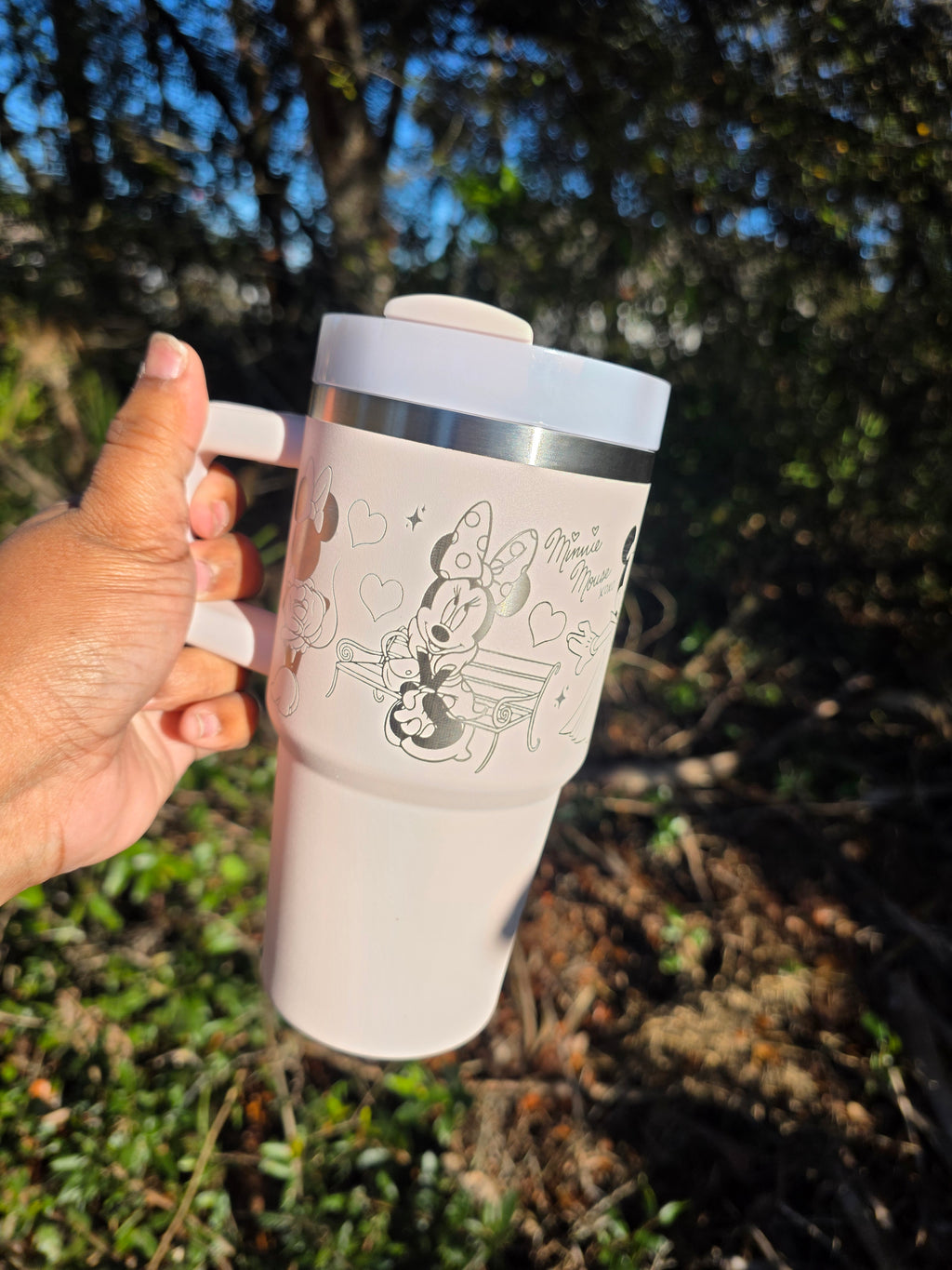 Girl Mouse Children Laser Engraved Stanley Tumbler