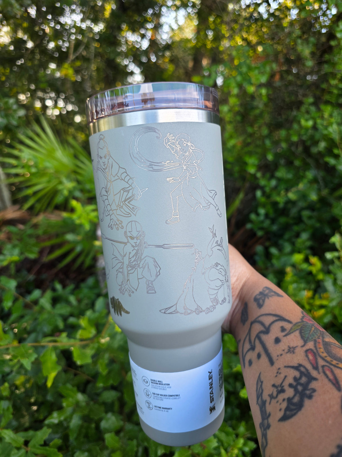 Avatar Laser Engraved Stanley Tumbler