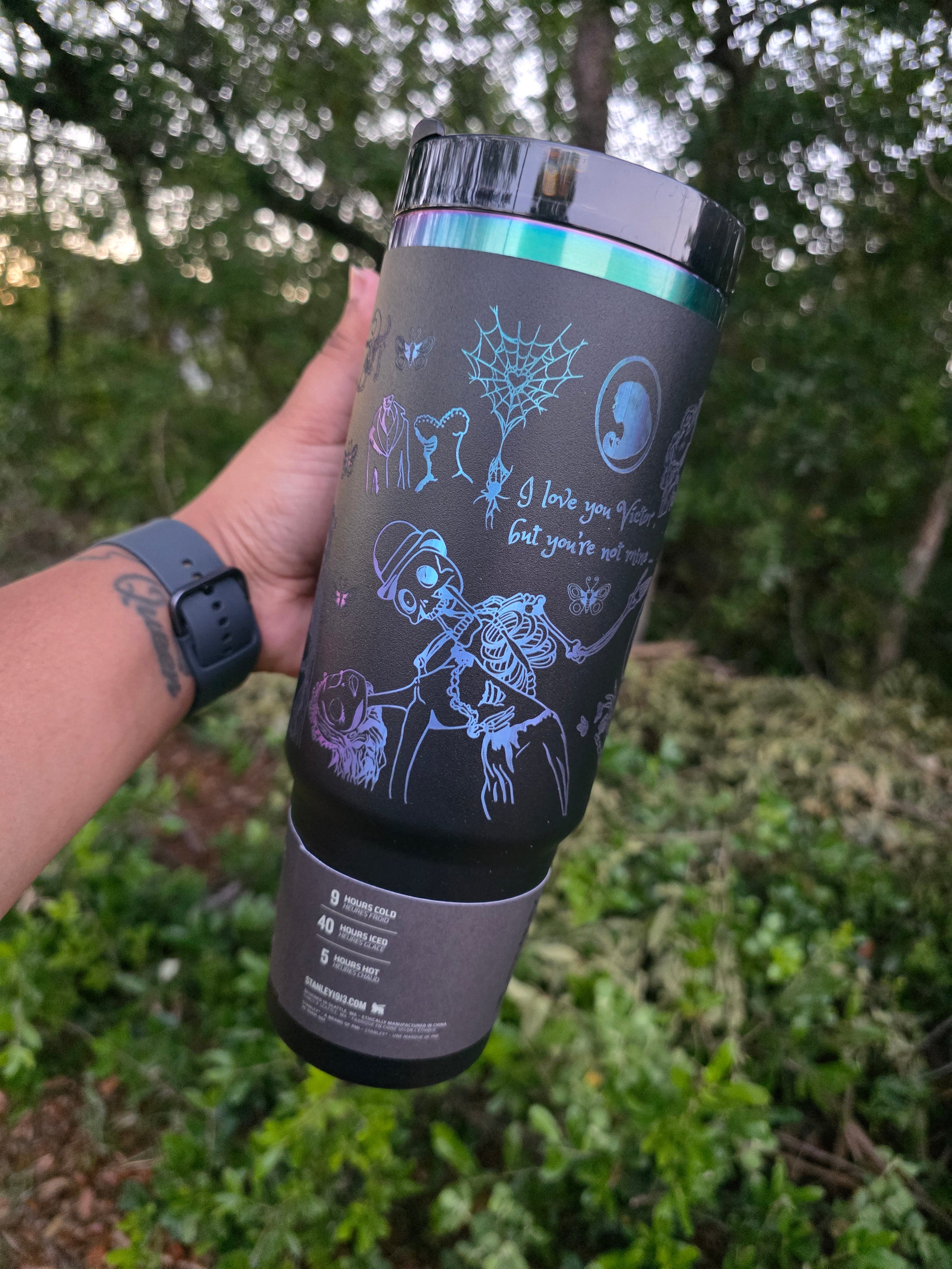 The Dead Bride Stanley Engraved Tumbler